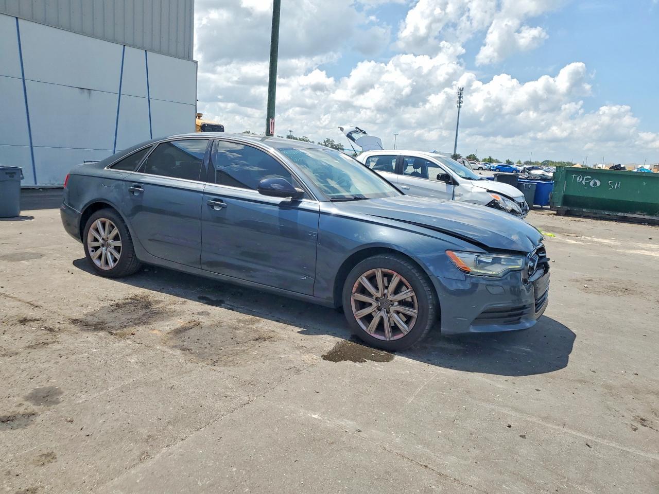 2015 Audi A6 Premium Charcoal vin: WAUCFAFC9FN006407