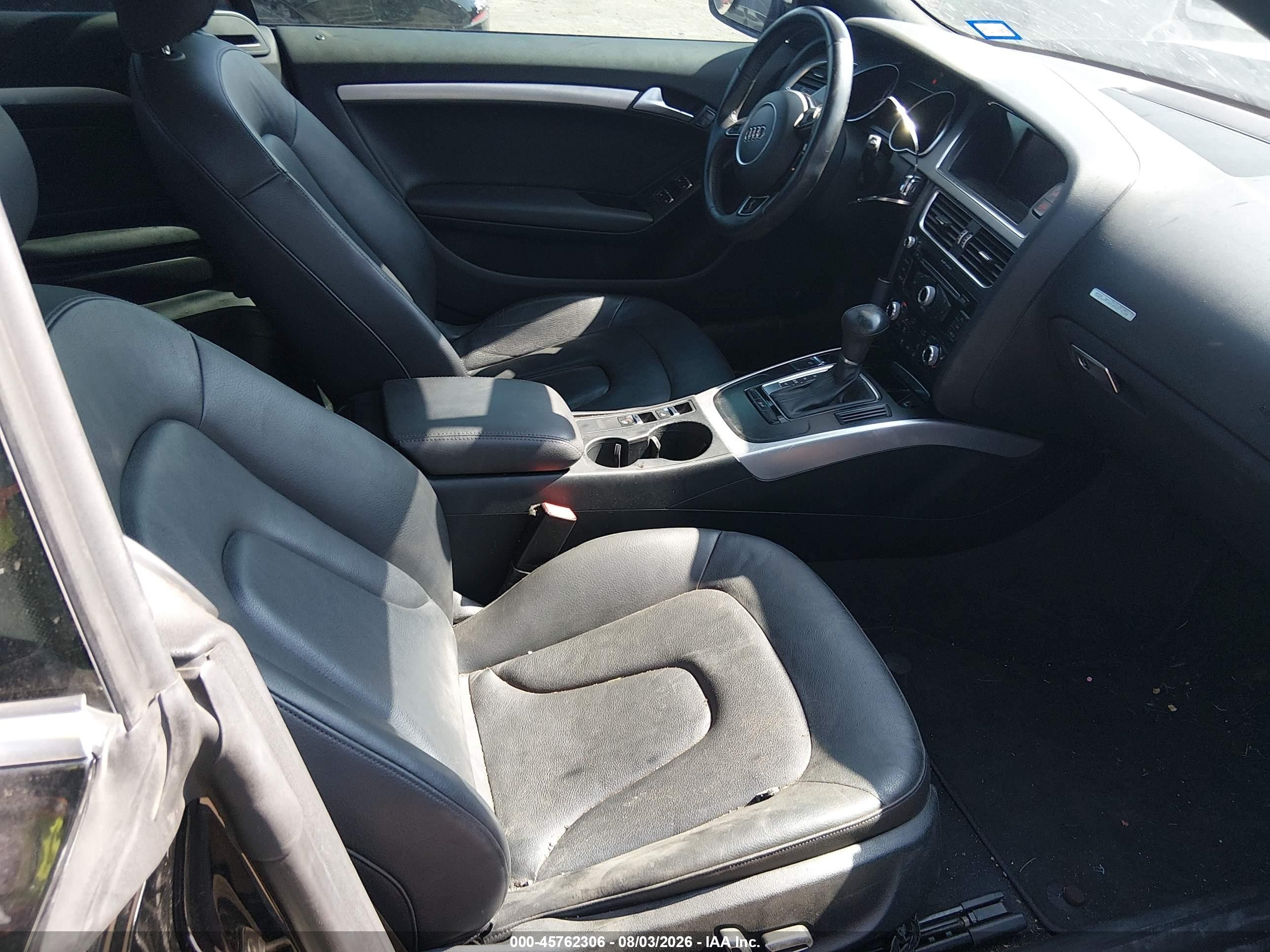 2014 Audi A5 2.0t Premium Black vin: WAUCFAFH2EN002452