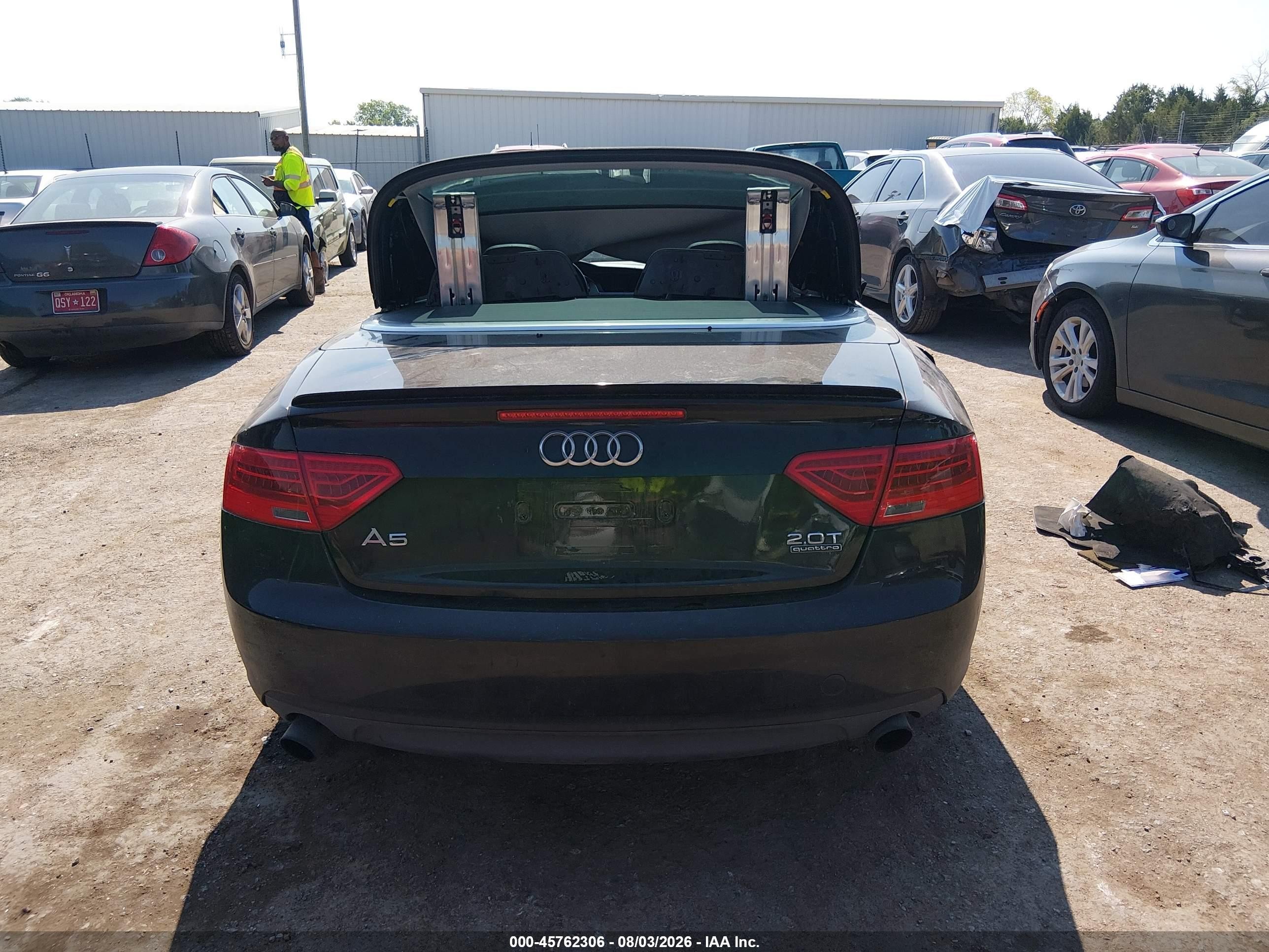2014 Audi A5 2.0t Premium Black vin: WAUCFAFH2EN002452