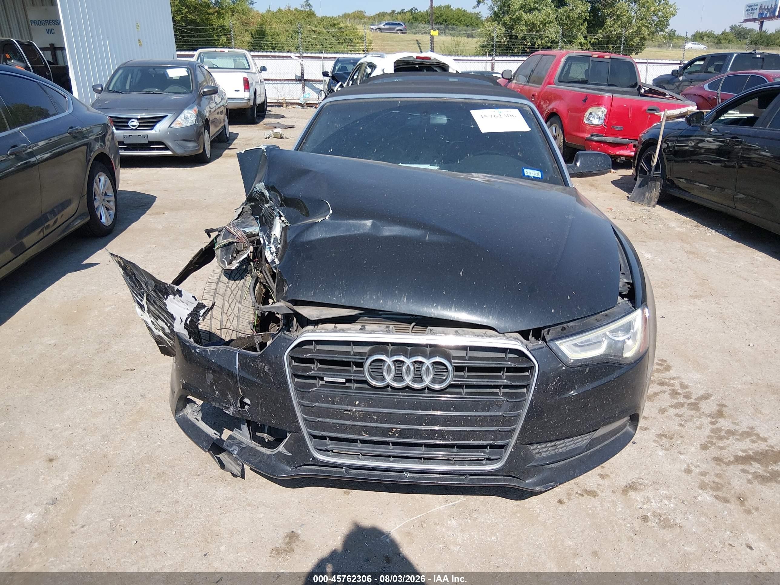 2014 Audi A5 2.0t Premium Black vin: WAUCFAFH2EN002452