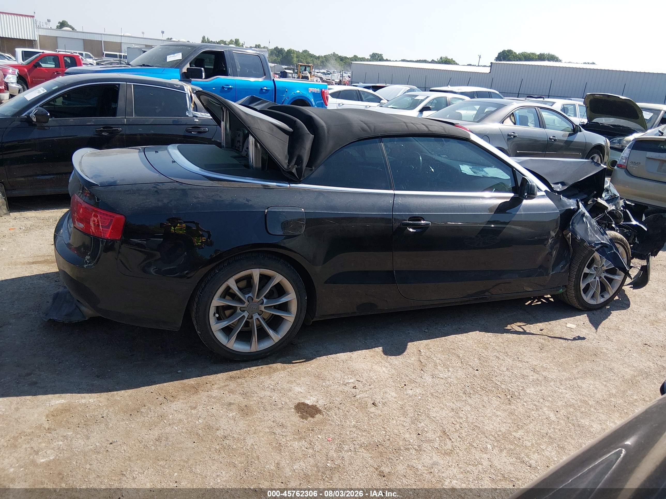 2014 Audi A5 2.0t Premium Black vin: WAUCFAFH2EN002452