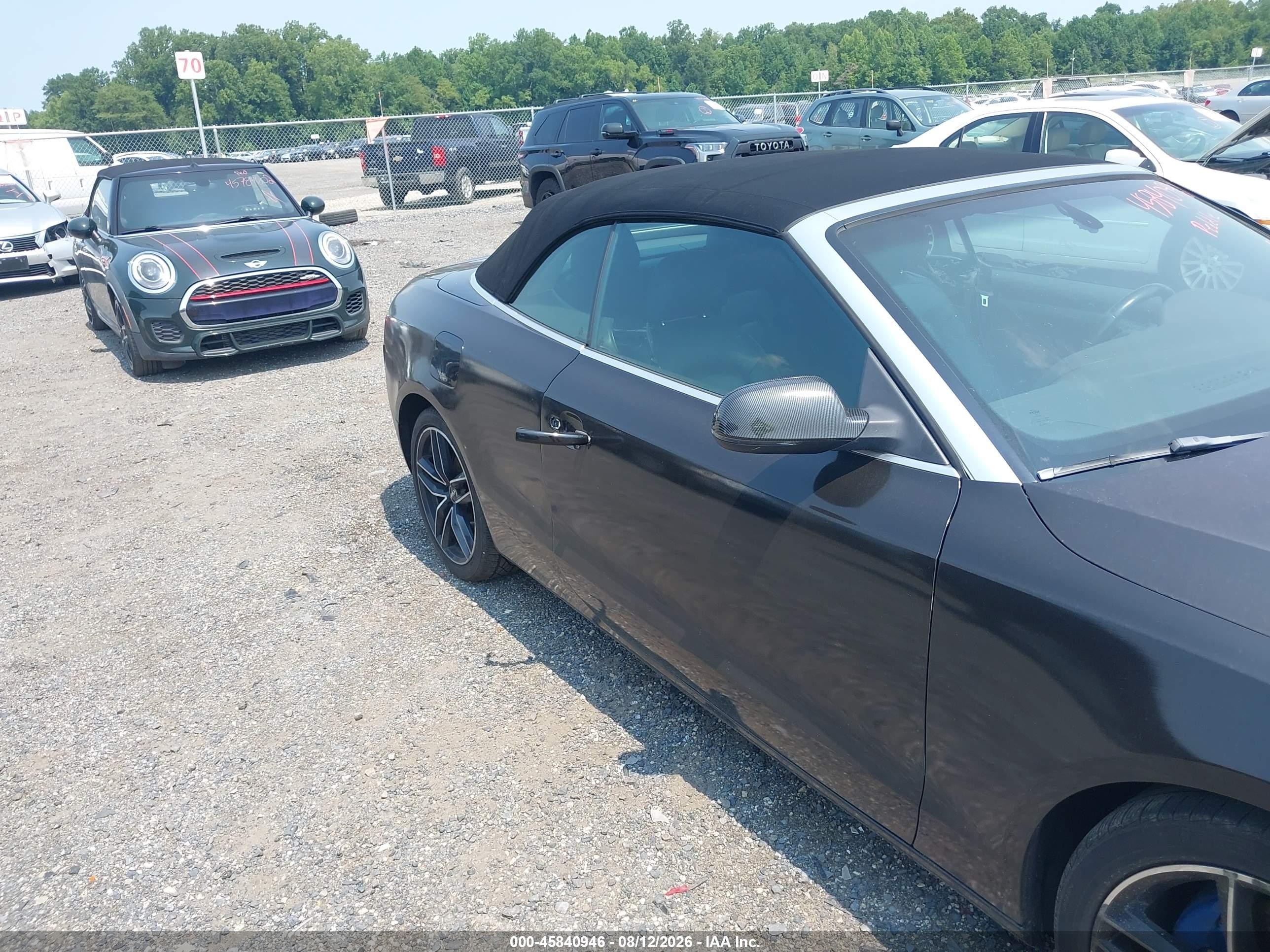 2014 Audi A5 2.0t Premium Black vin: WAUCFAFH2EN007294