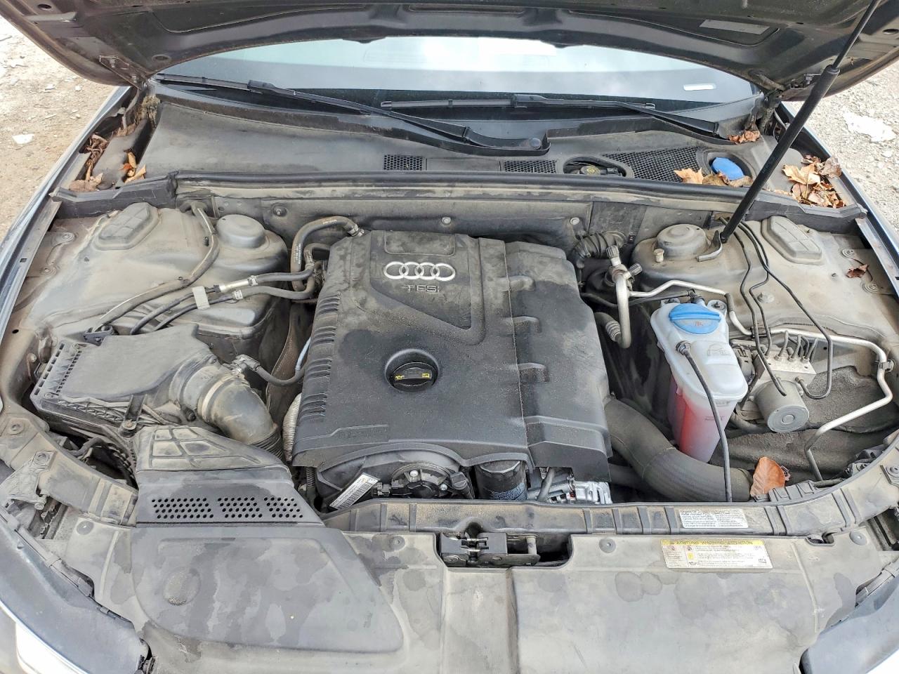 2014 Audi A5 Premium Gray vin: WAUCFAFH4EN005076