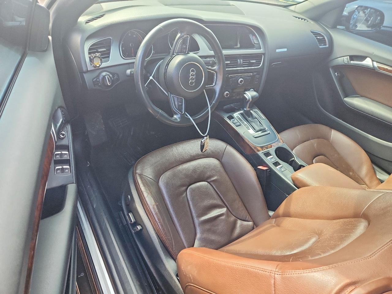 2015 Audi A5 Premium Brown vin: WAUCFAFH6FN002004