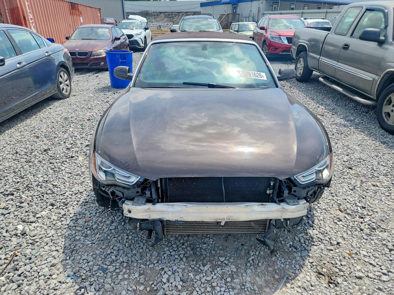 2015 Audi A5 Premium Brown vin: WAUCFAFH6FN002004