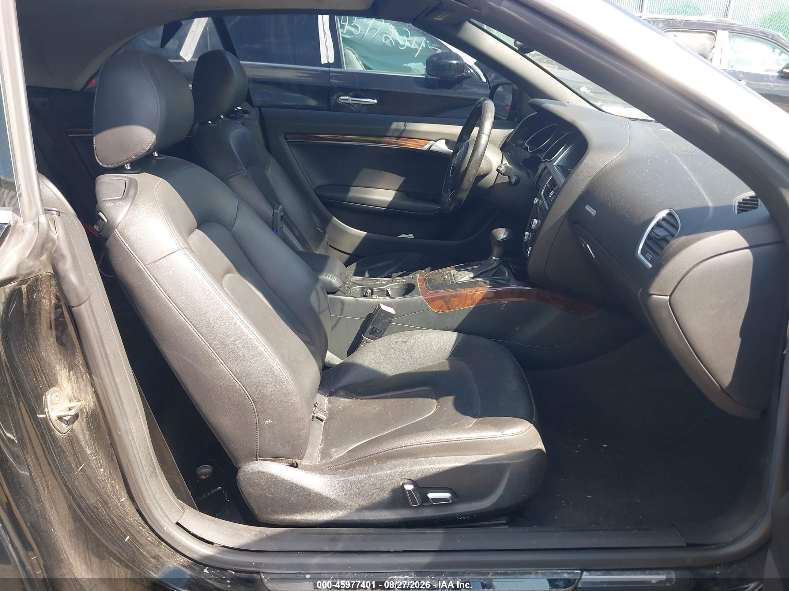 2014 Audi A5 2.0t Premium Black vin: WAUCFAFH7EN004584