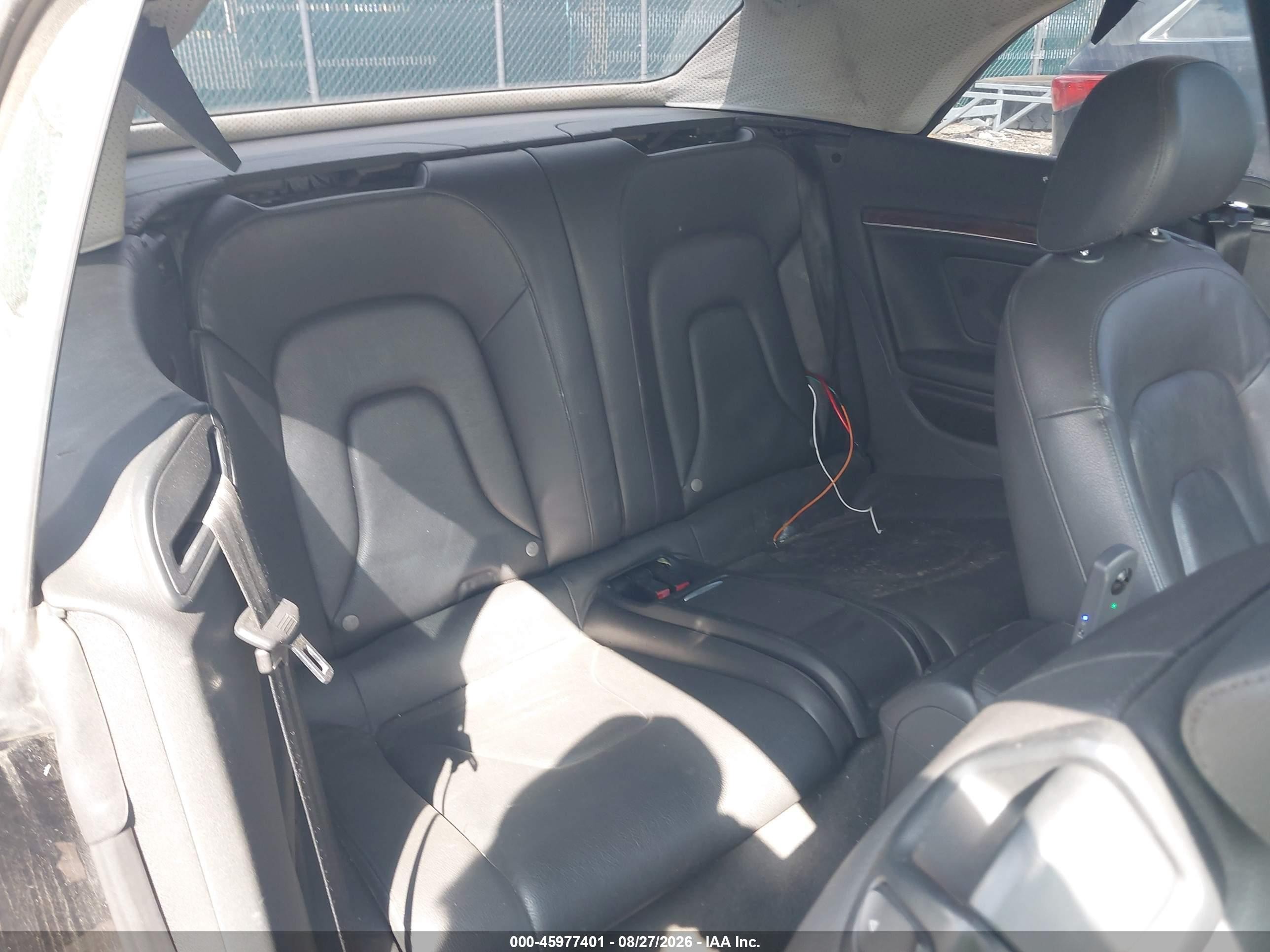 2014 Audi A5 2.0t Premium Black vin: WAUCFAFH7EN004584