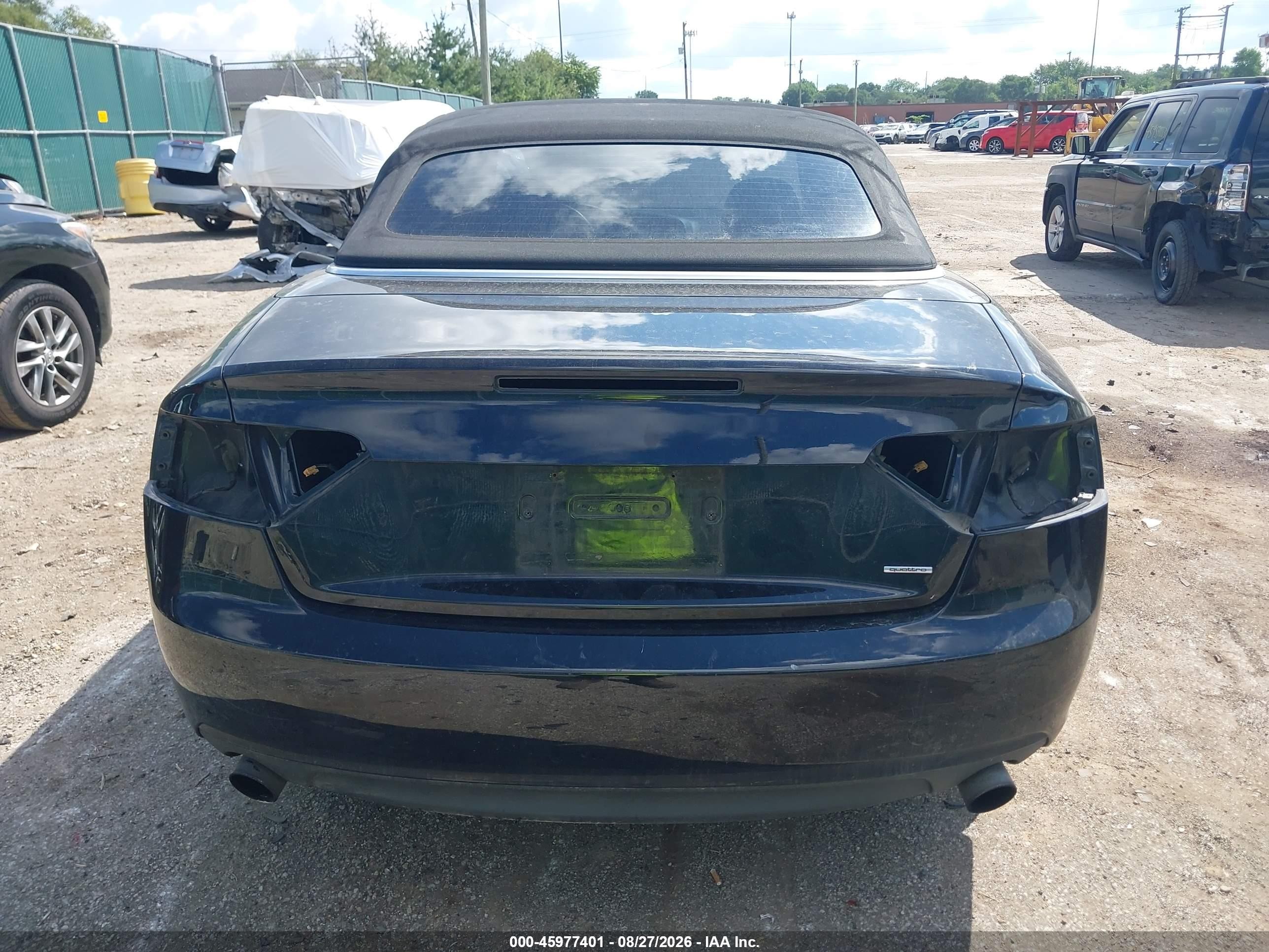 2014 Audi A5 2.0t Premium Black vin: WAUCFAFH7EN004584