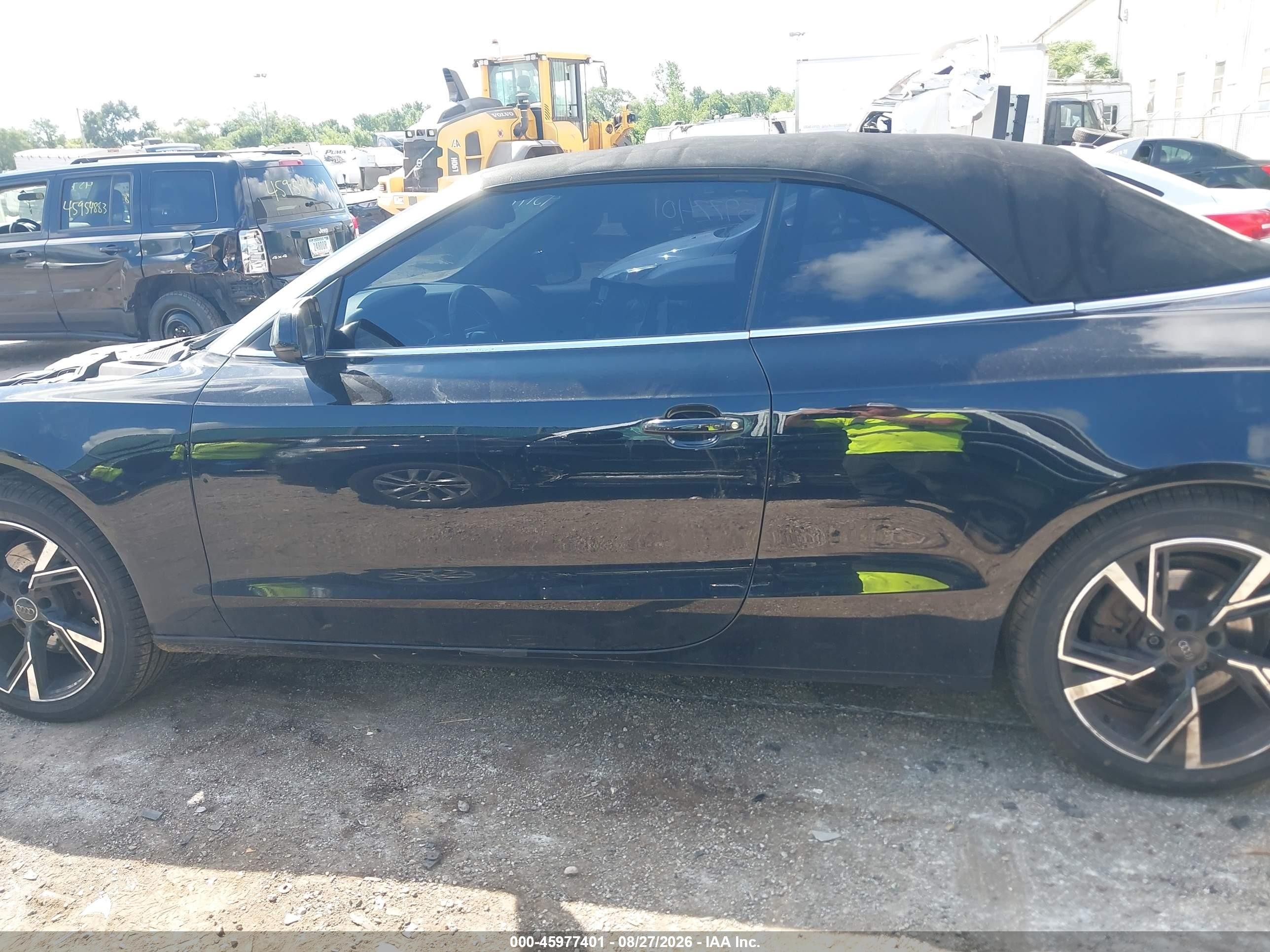 2014 Audi A5 2.0t Premium Black vin: WAUCFAFH7EN004584