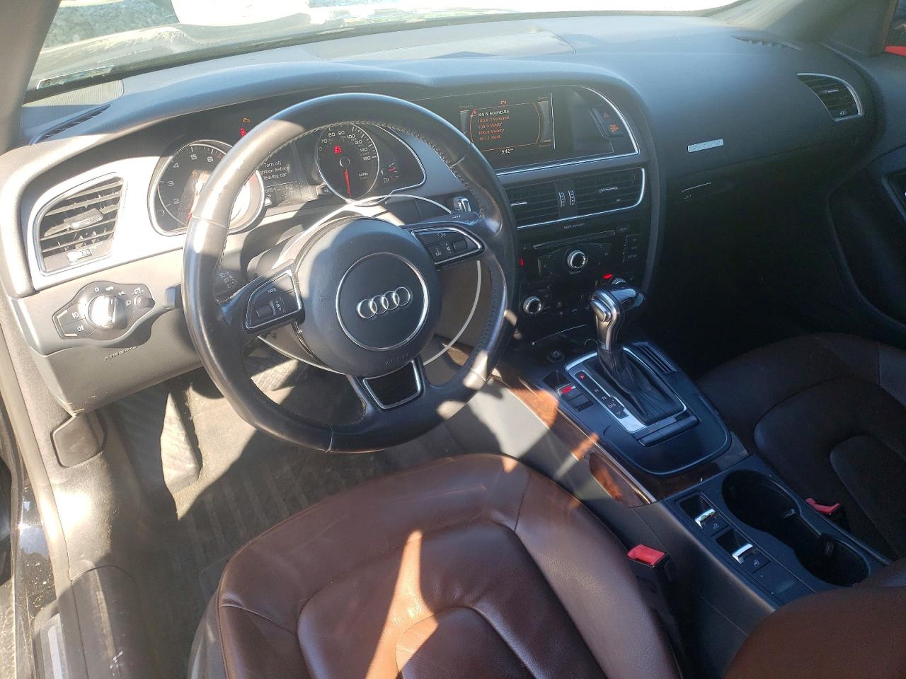 2014 Audi A5 Premium Black vin: WAUCFAFH7EN005489