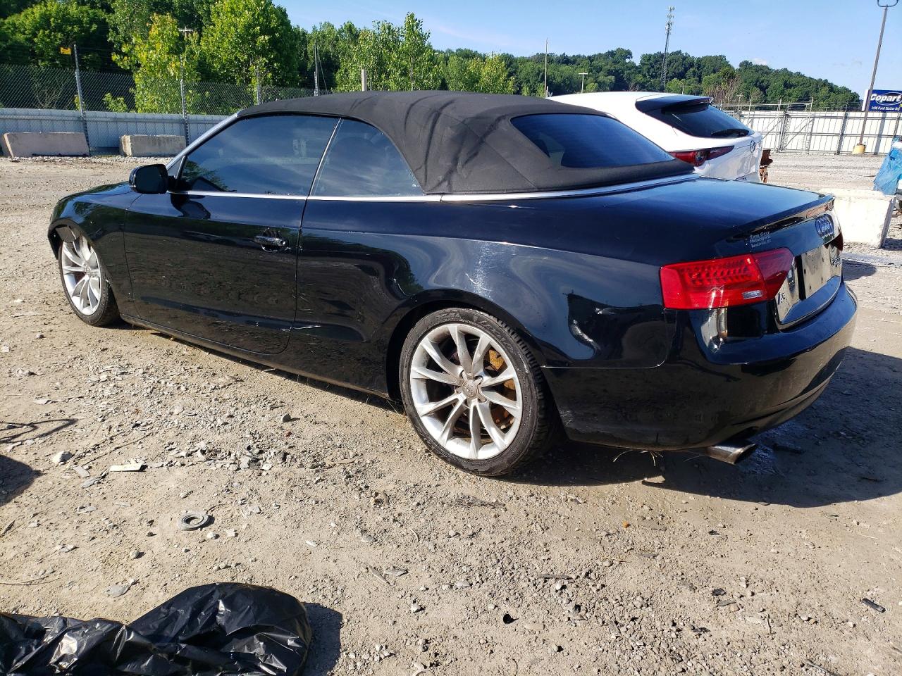 2014 Audi A5 Premium Black vin: WAUCFAFH7EN005489