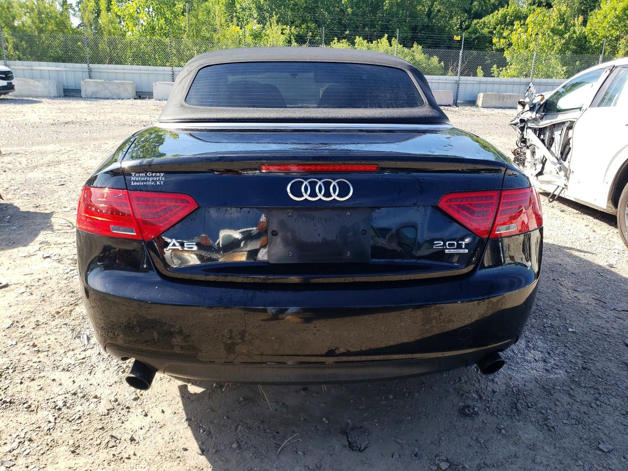 2014 Audi A5 Premium Black vin: WAUCFAFH7EN005489