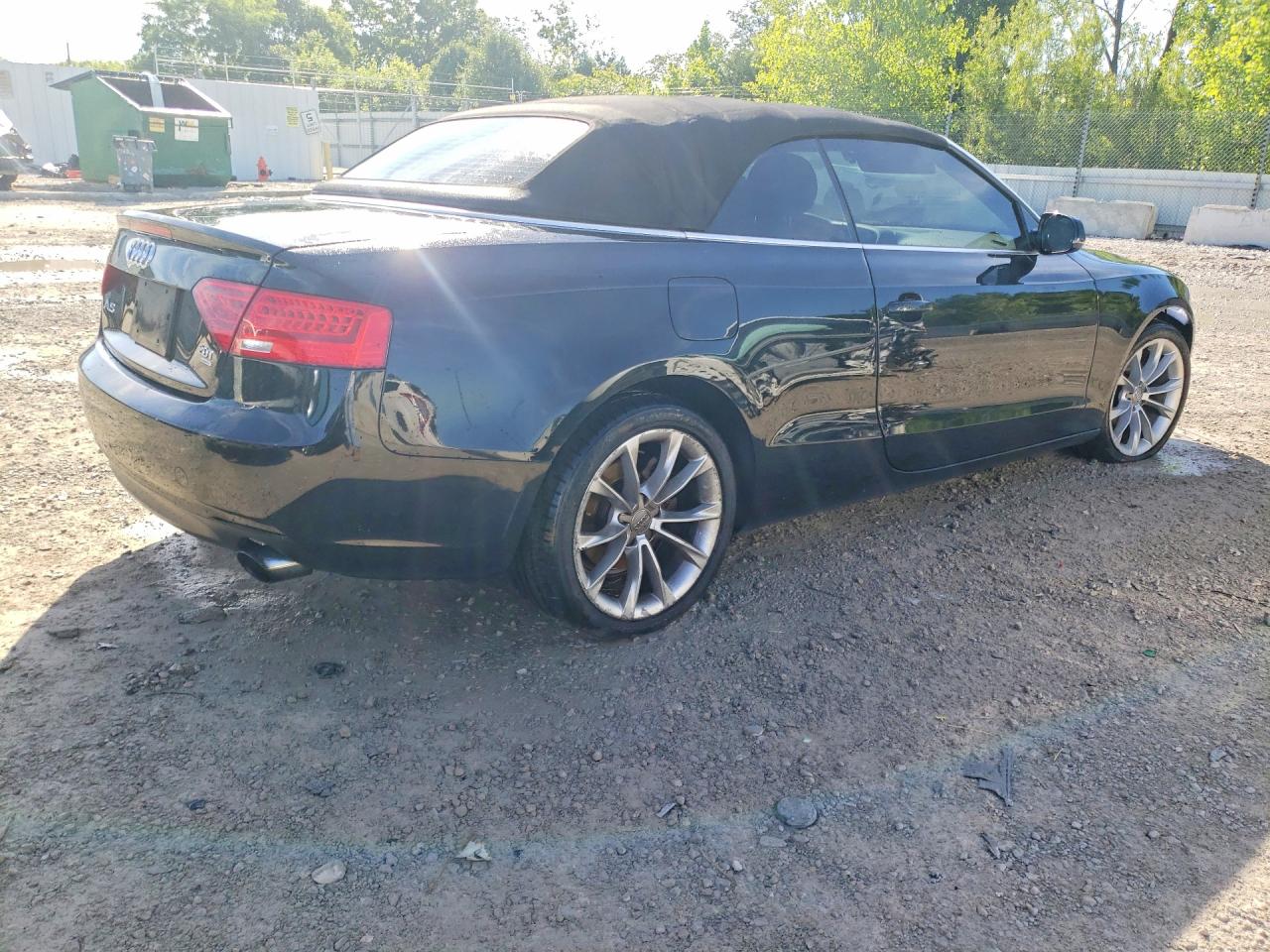 2014 Audi A5 Premium Black vin: WAUCFAFH7EN005489