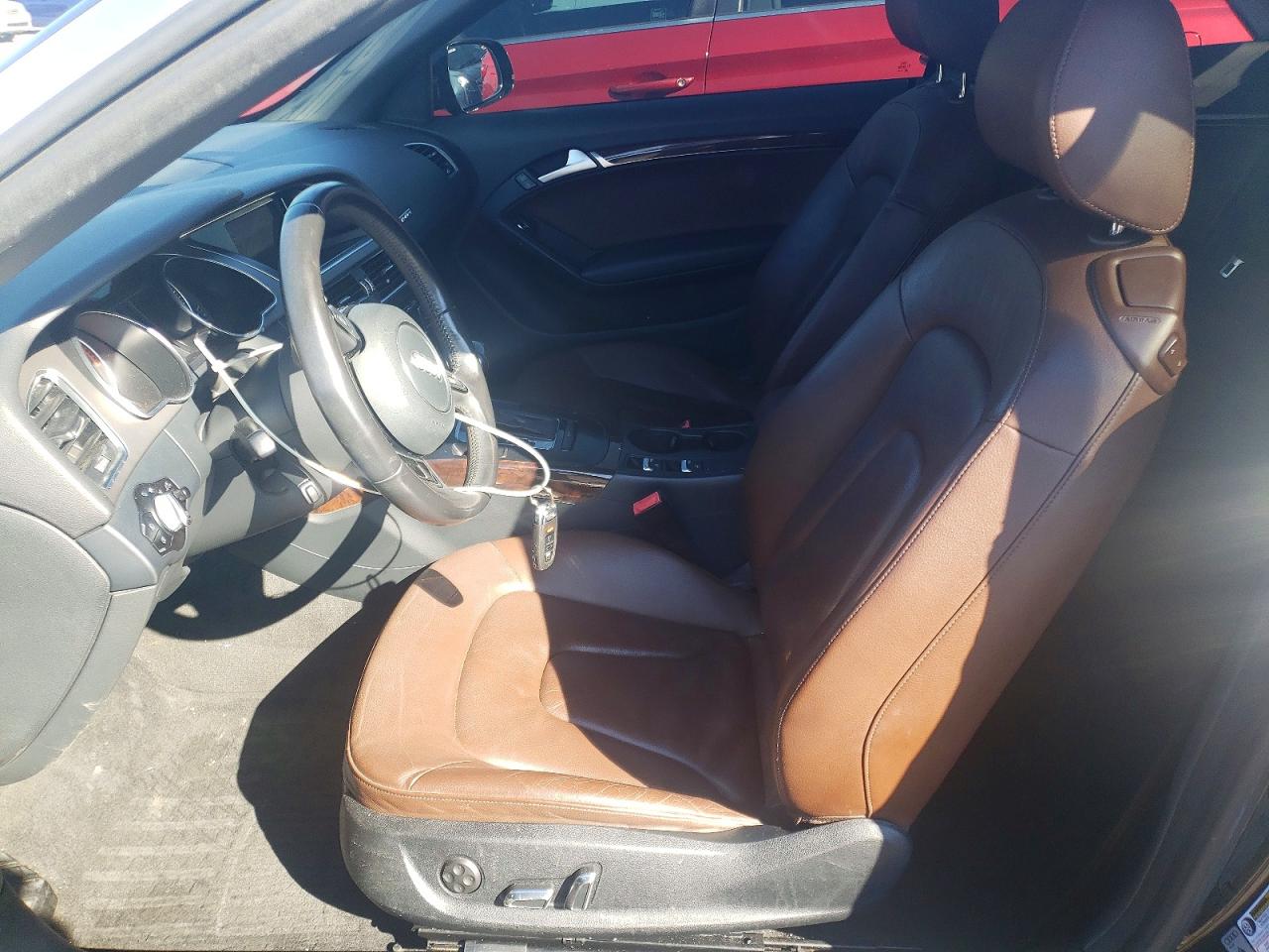 2014 Audi A5 Premium Black vin: WAUCFAFH7EN005489