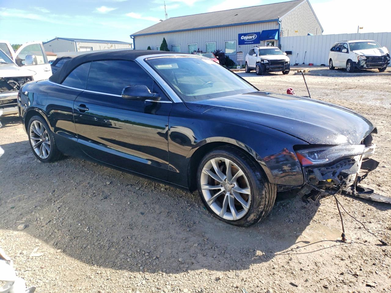2014 Audi A5 Premium Black vin: WAUCFAFH7EN005489