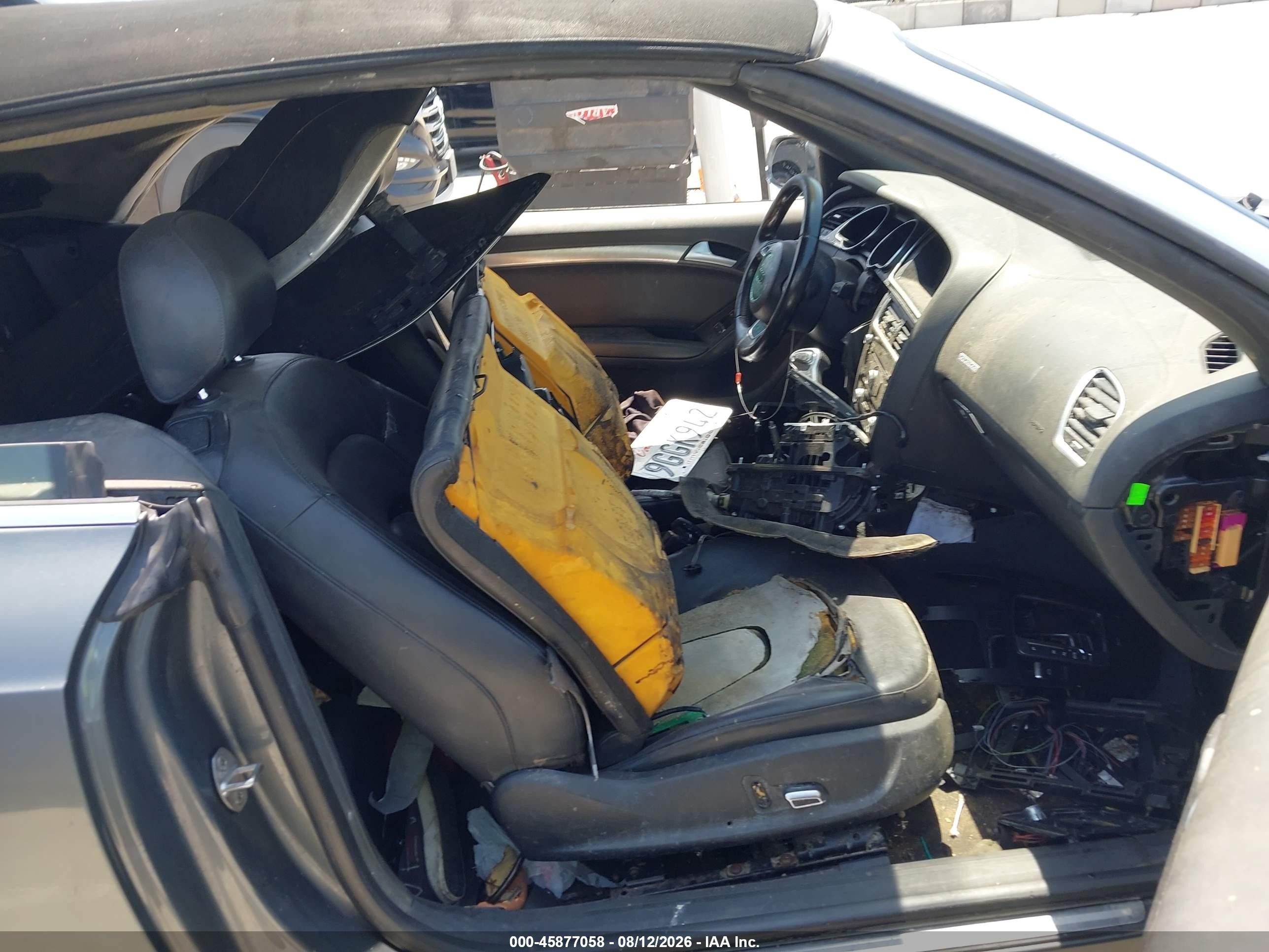 2013 Audi A5 2.0t Premium Gray vin: WAUCFAFH9DN018128