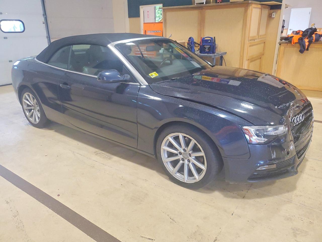 2015 Audi A5 Premium Black vin: WAUCFAFHXFN006413