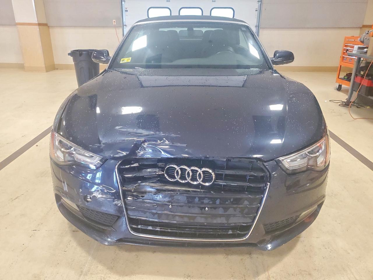 2015 Audi A5 Premium Black vin: WAUCFAFHXFN006413