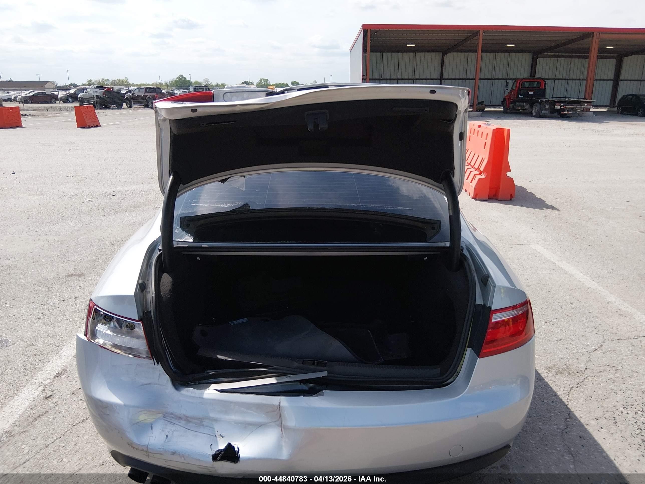 2012 Audi A5 2.0t Premium Silver vin: WAUCFAFR0CA002849