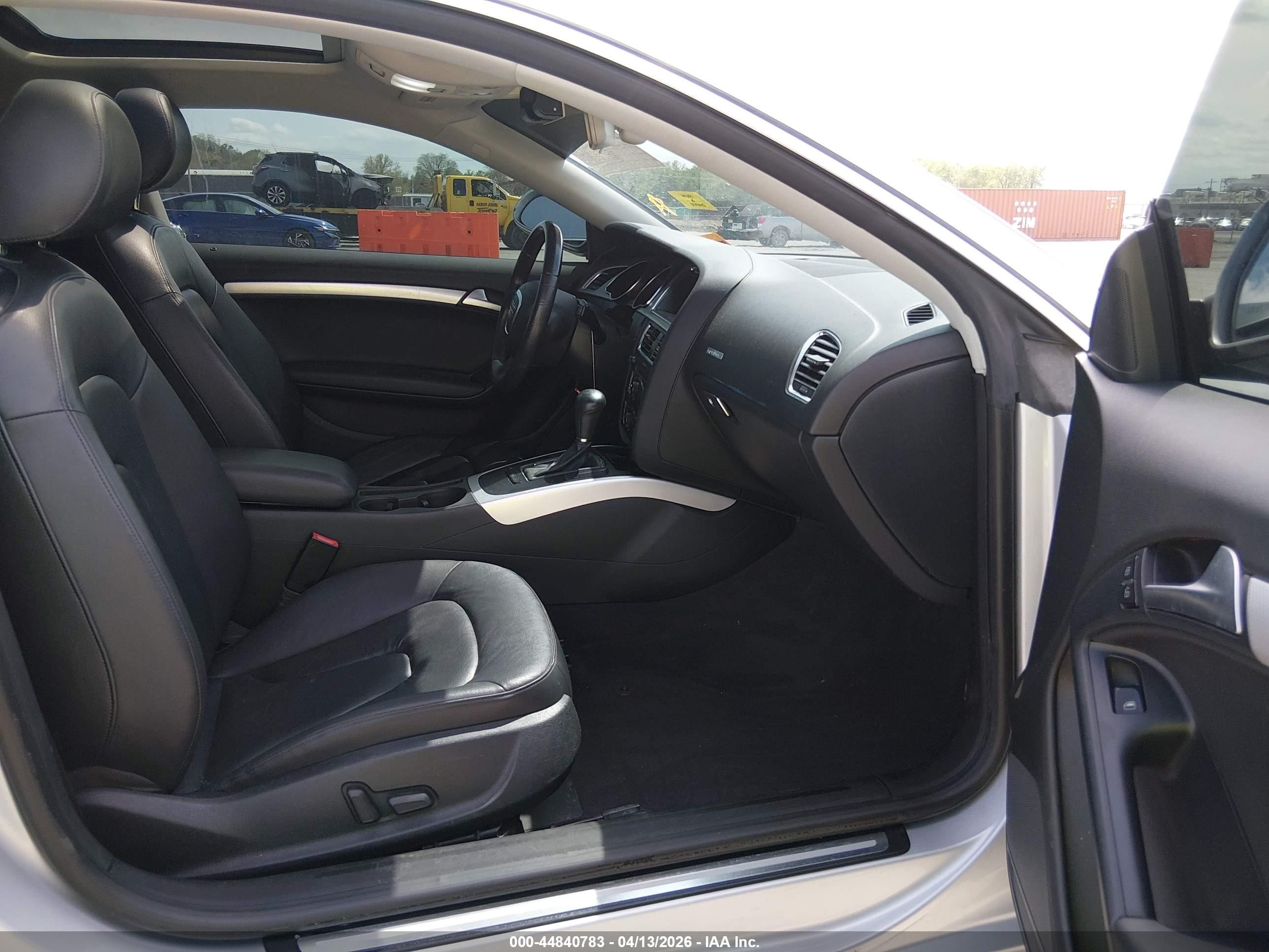 2012 Audi A5 2.0t Premium Silver vin: WAUCFAFR0CA002849