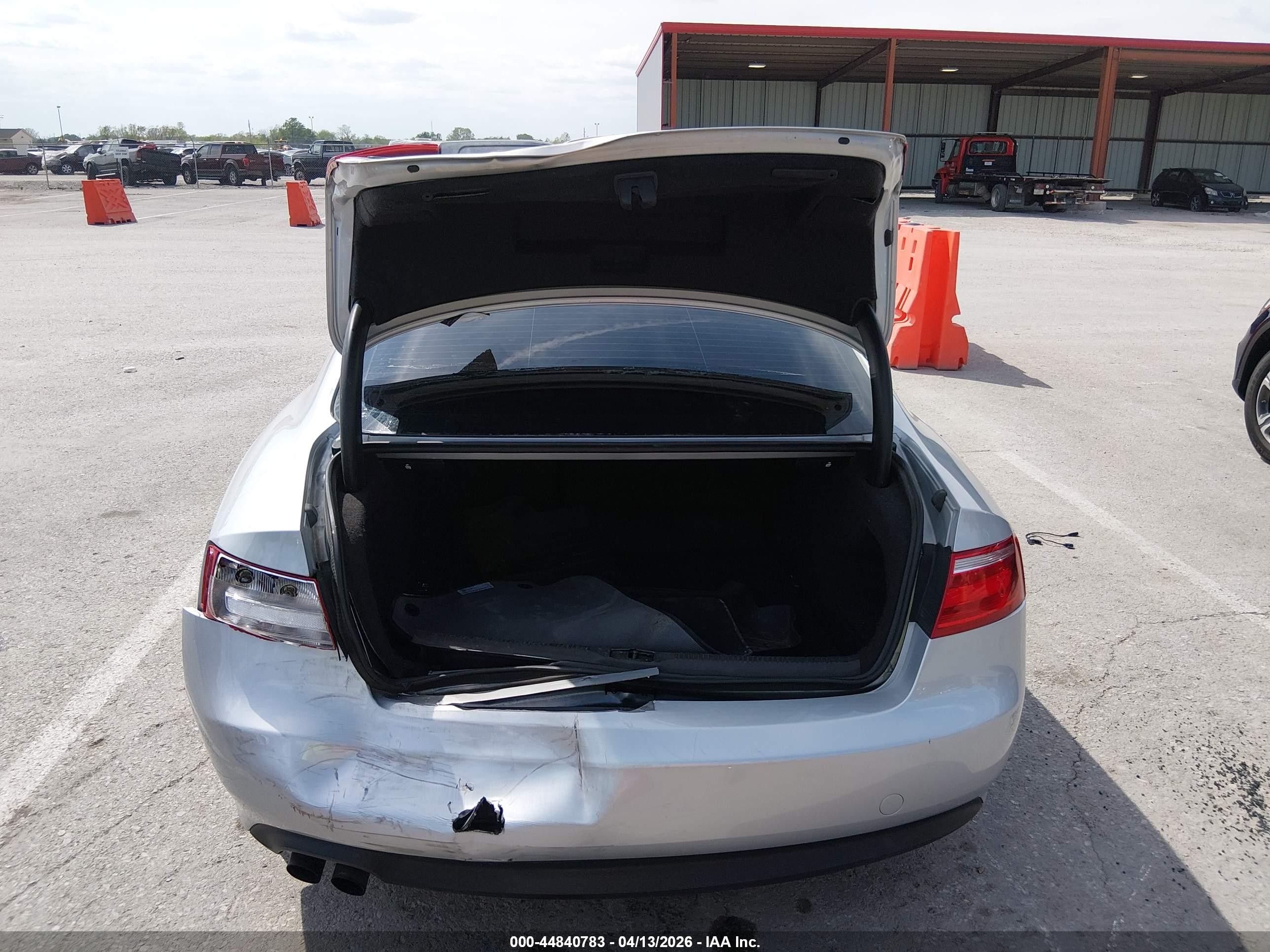 2012 Audi A5 2.0t Premium Silver vin: WAUCFAFR0CA002849