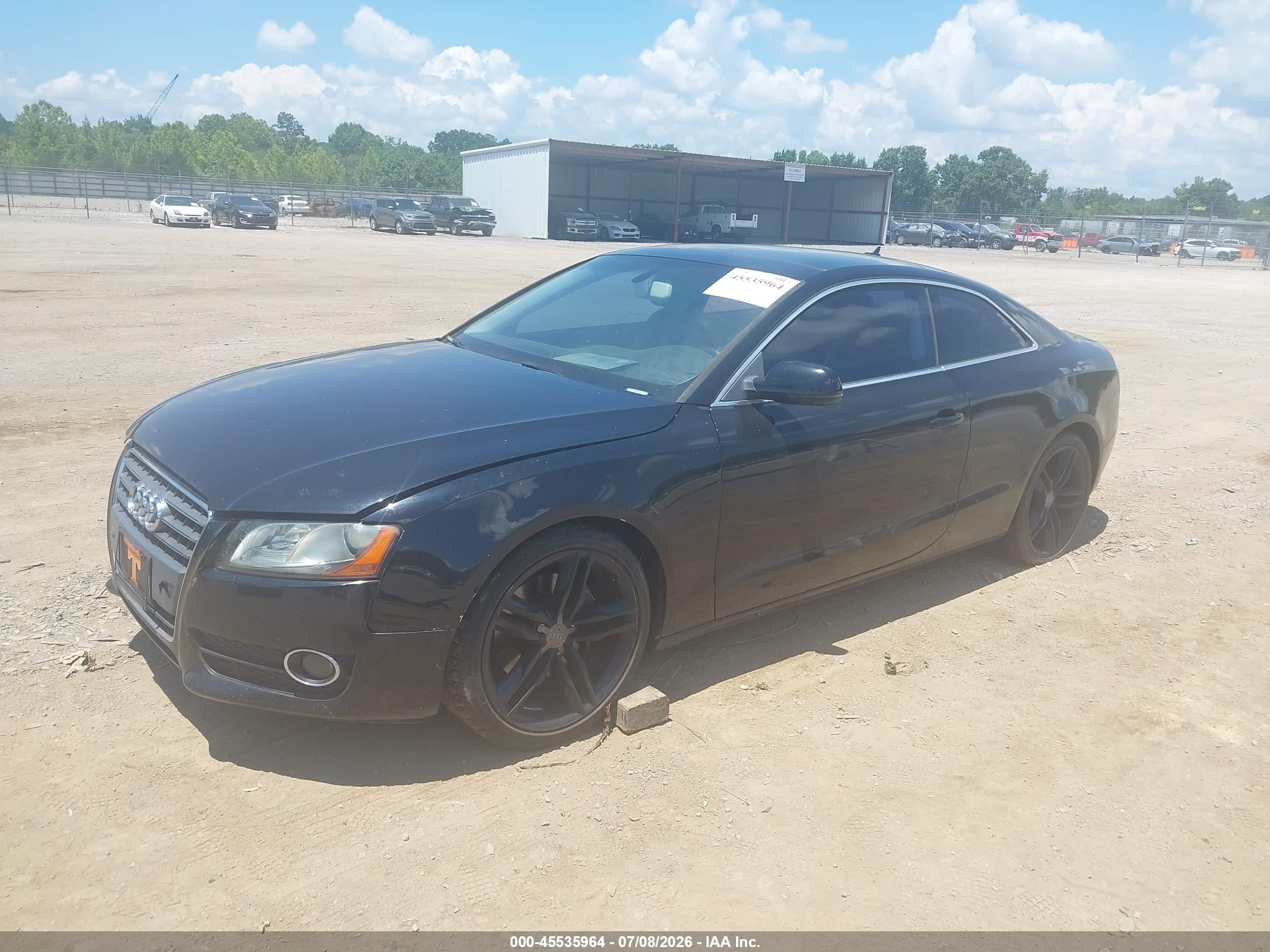 2012 Audi A5 2.0t Premium Black vin: WAUCFAFR0CA044969