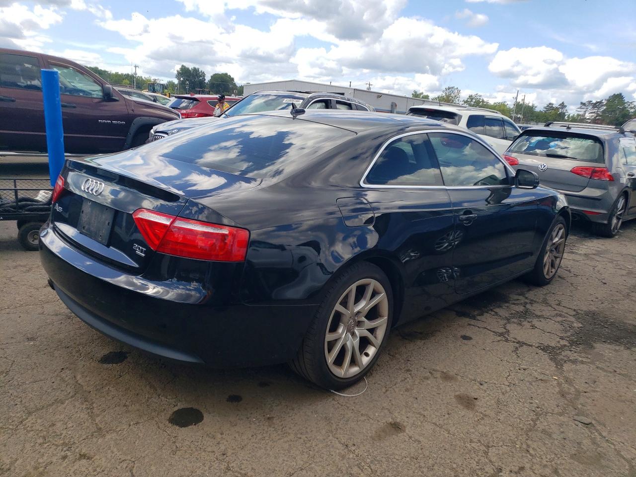 2010 Audi A5 Premium Black vin: WAUCFAFR1AA052284