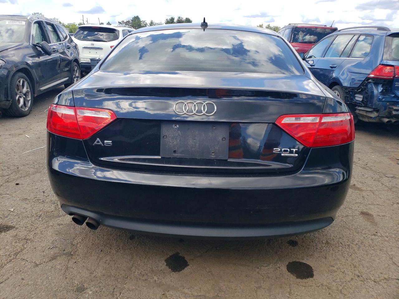 2010 Audi A5 Premium Black vin: WAUCFAFR1AA052284
