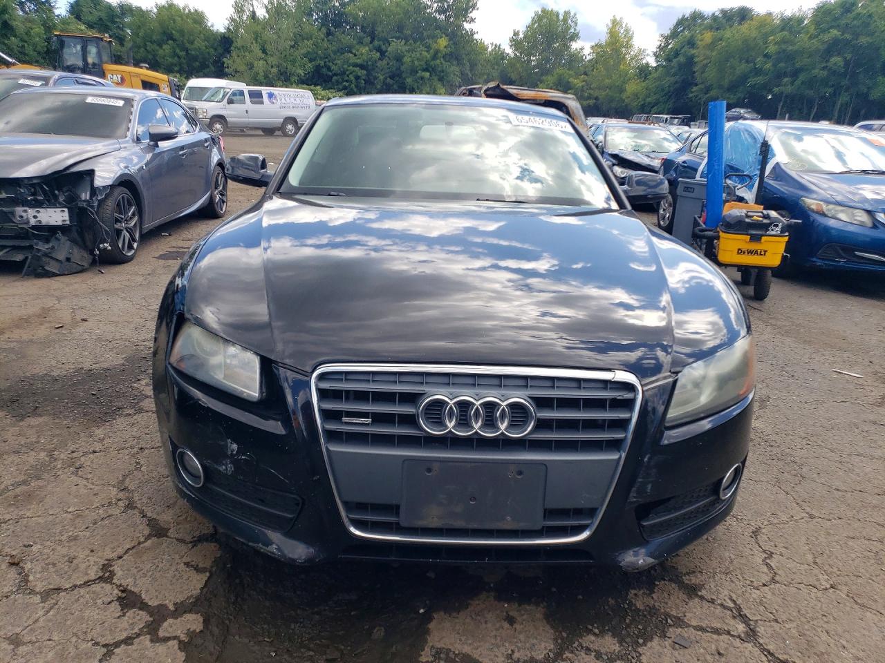 2010 Audi A5 Premium Black vin: WAUCFAFR1AA052284
