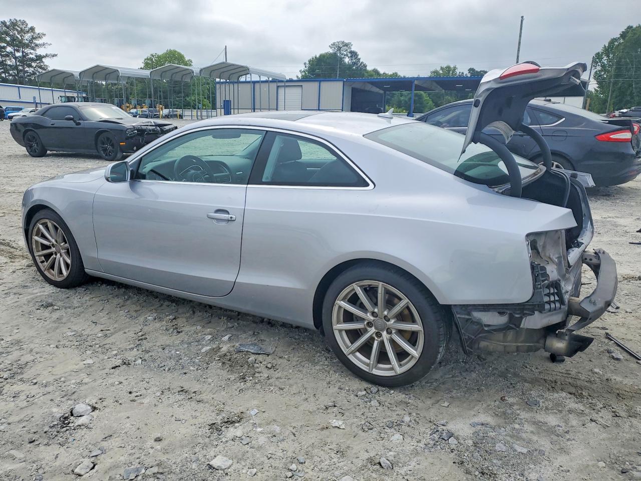 2015 Audi A5 Premium Silver vin: WAUCFAFR1FA034794