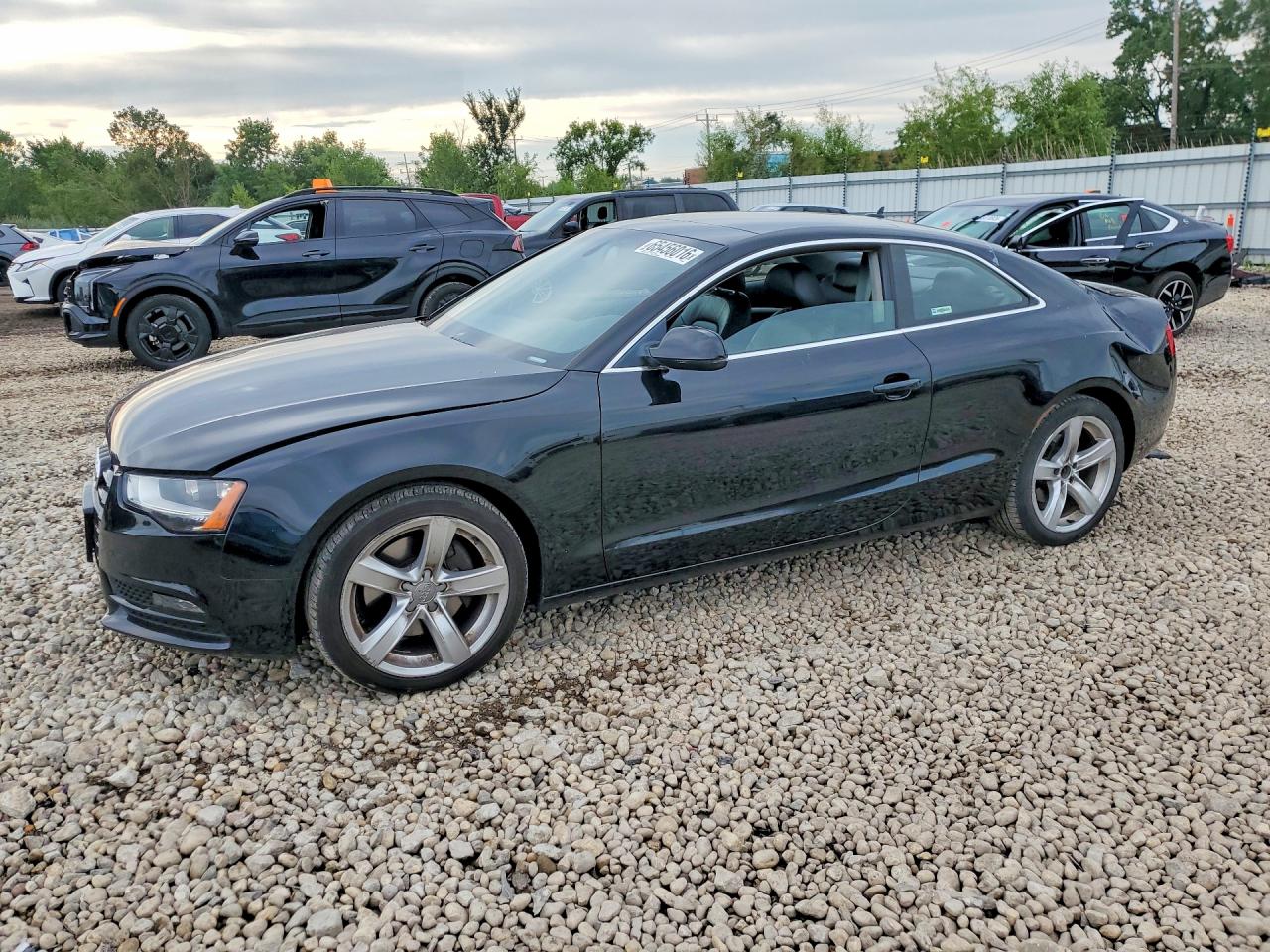 2013 Audi A5 Premium Black vin: WAUCFAFR3DA063078