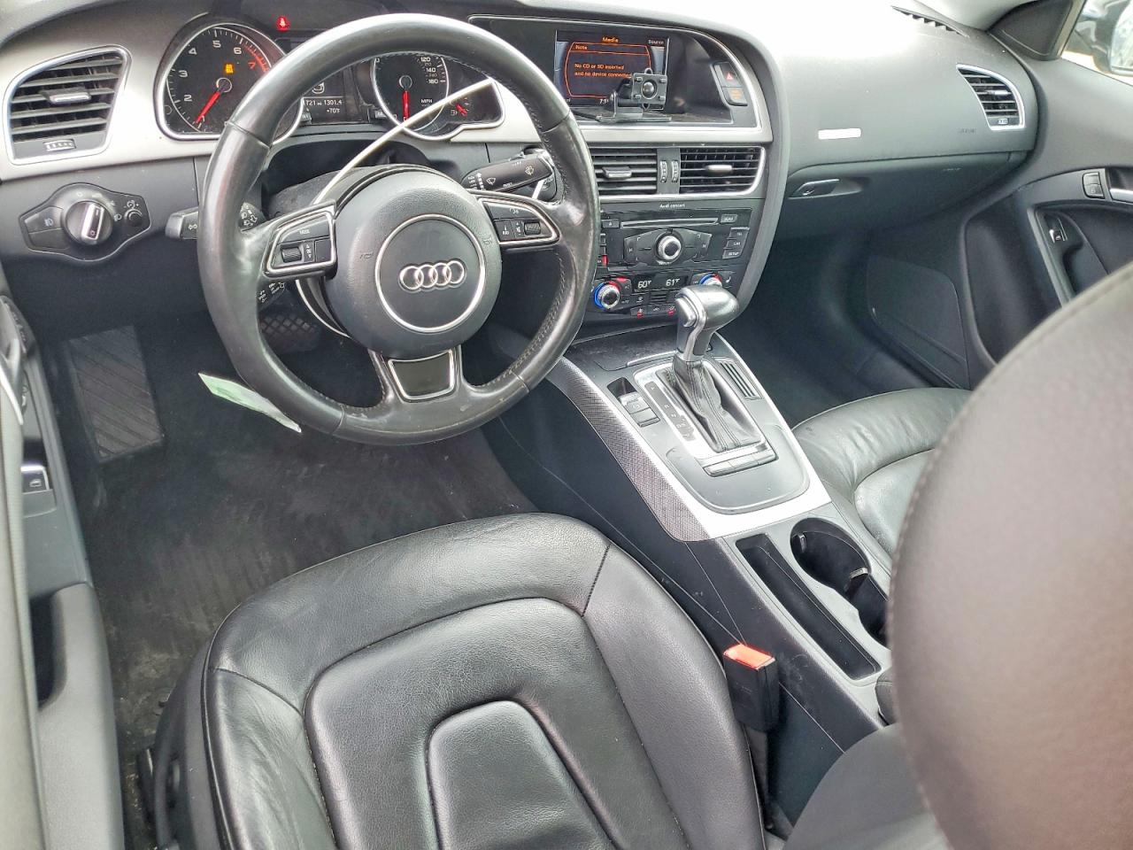 2013 Audi A5 Premium Black vin: WAUCFAFR3DA063078