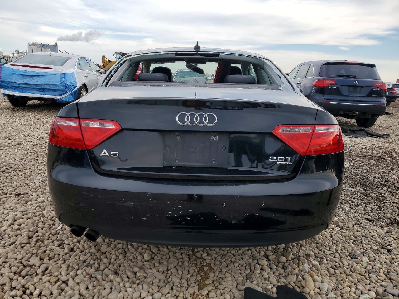 2013 Audi A5 Premium Black vin: WAUCFAFR3DA063078