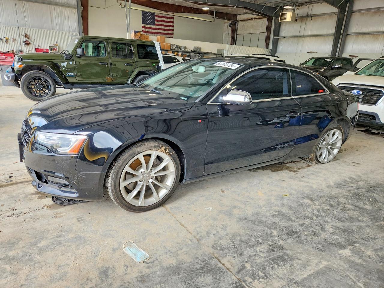2013 Audi A5 Premium Black vin: WAUCFAFR4DA077801