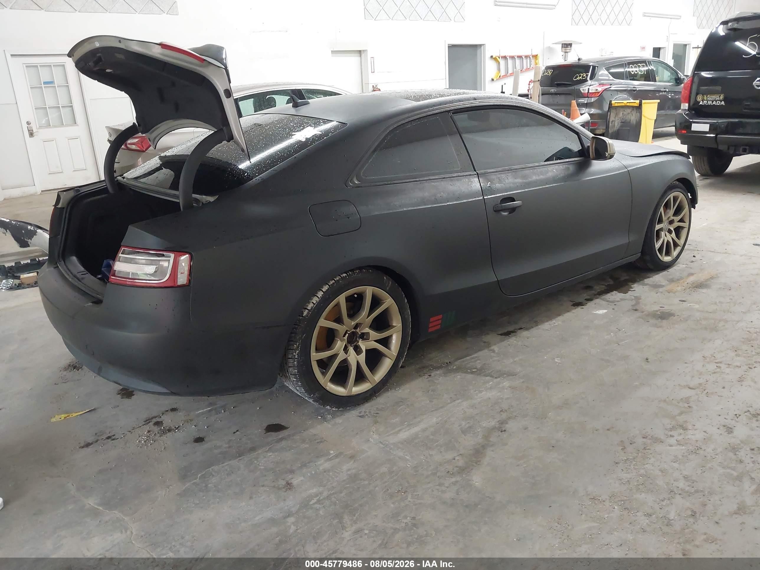 2010 Audi A5 2.0t Premium Black vin: WAUCFAFR5AA068830
