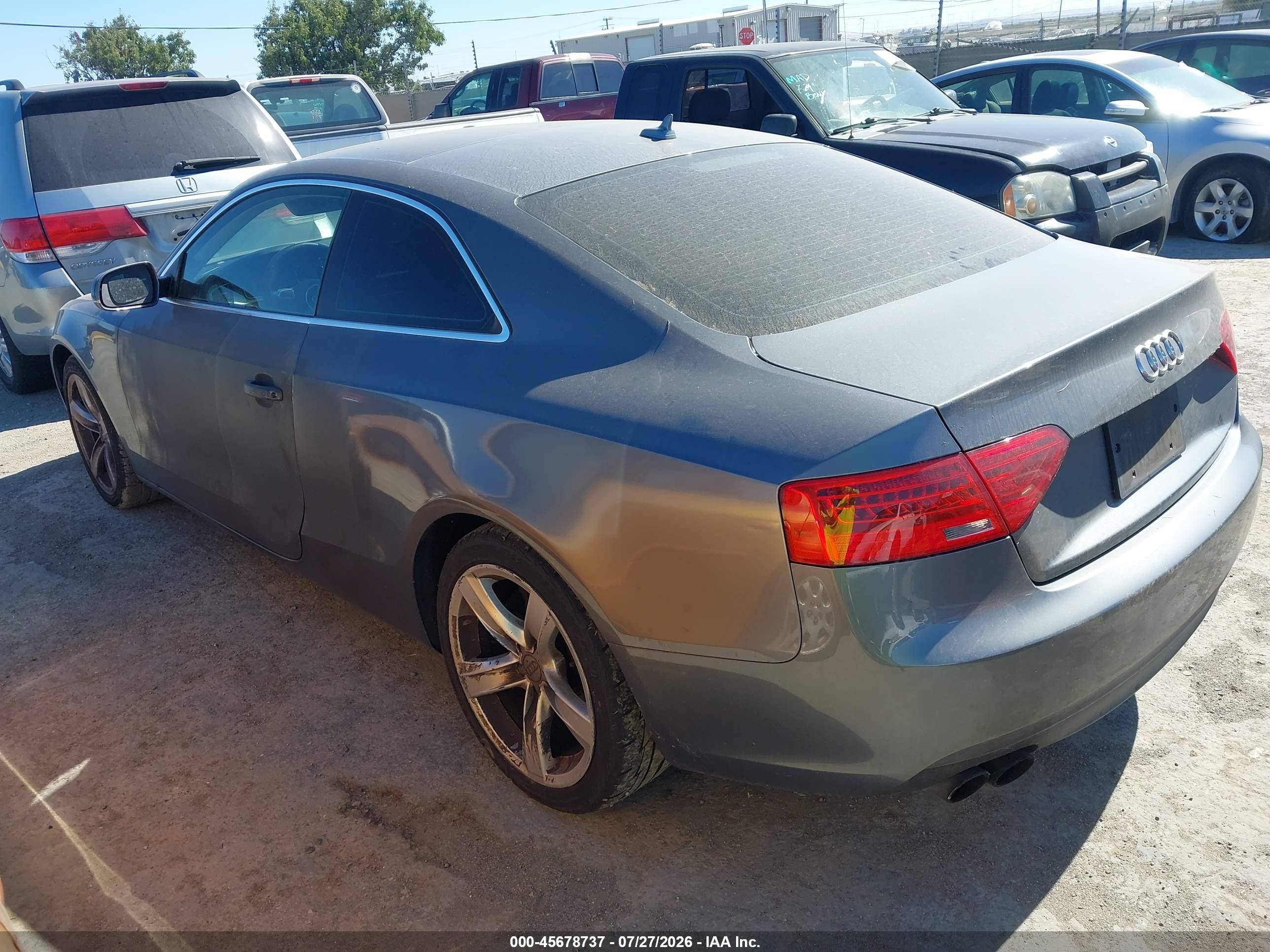 2015 Audi A5 2.0t Premium Gray vin: WAUCFAFR5FA013558