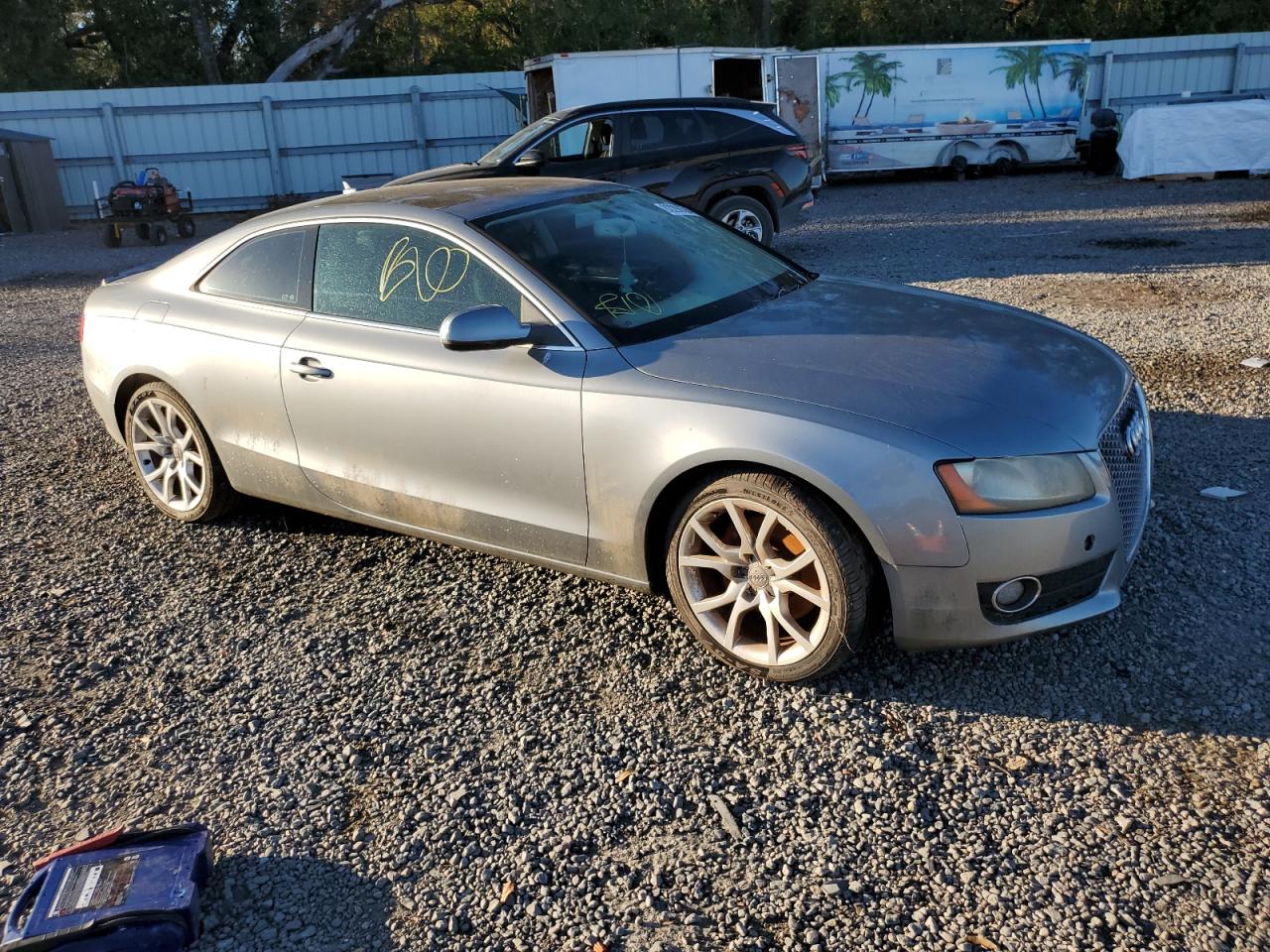 2011 Audi A5 Premium Gray vin: WAUCFAFR7BA024121