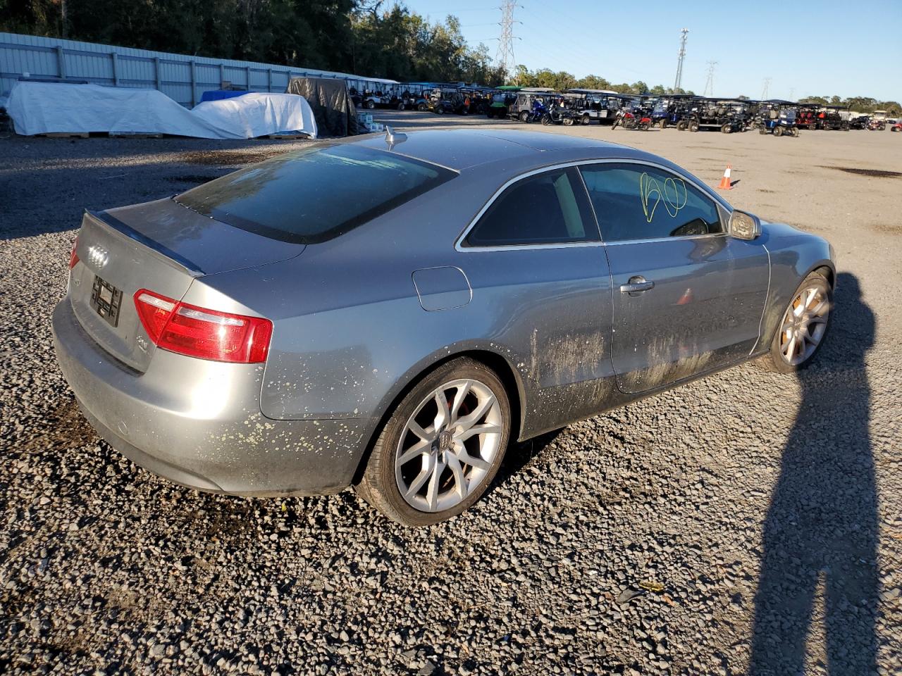 2011 Audi A5 Premium Gray vin: WAUCFAFR7BA024121