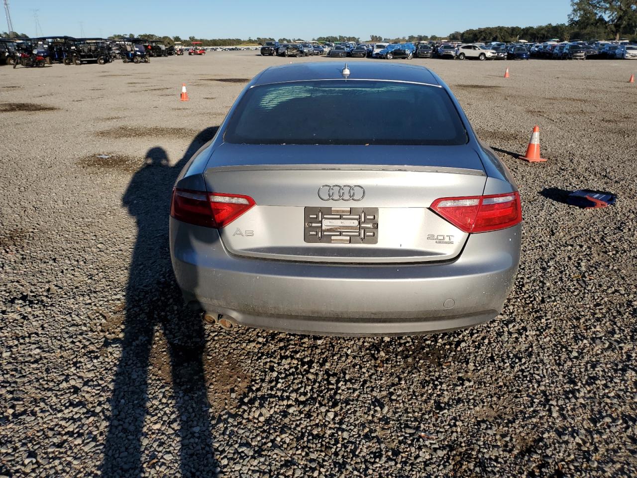 2011 Audi A5 Premium Gray vin: WAUCFAFR7BA024121