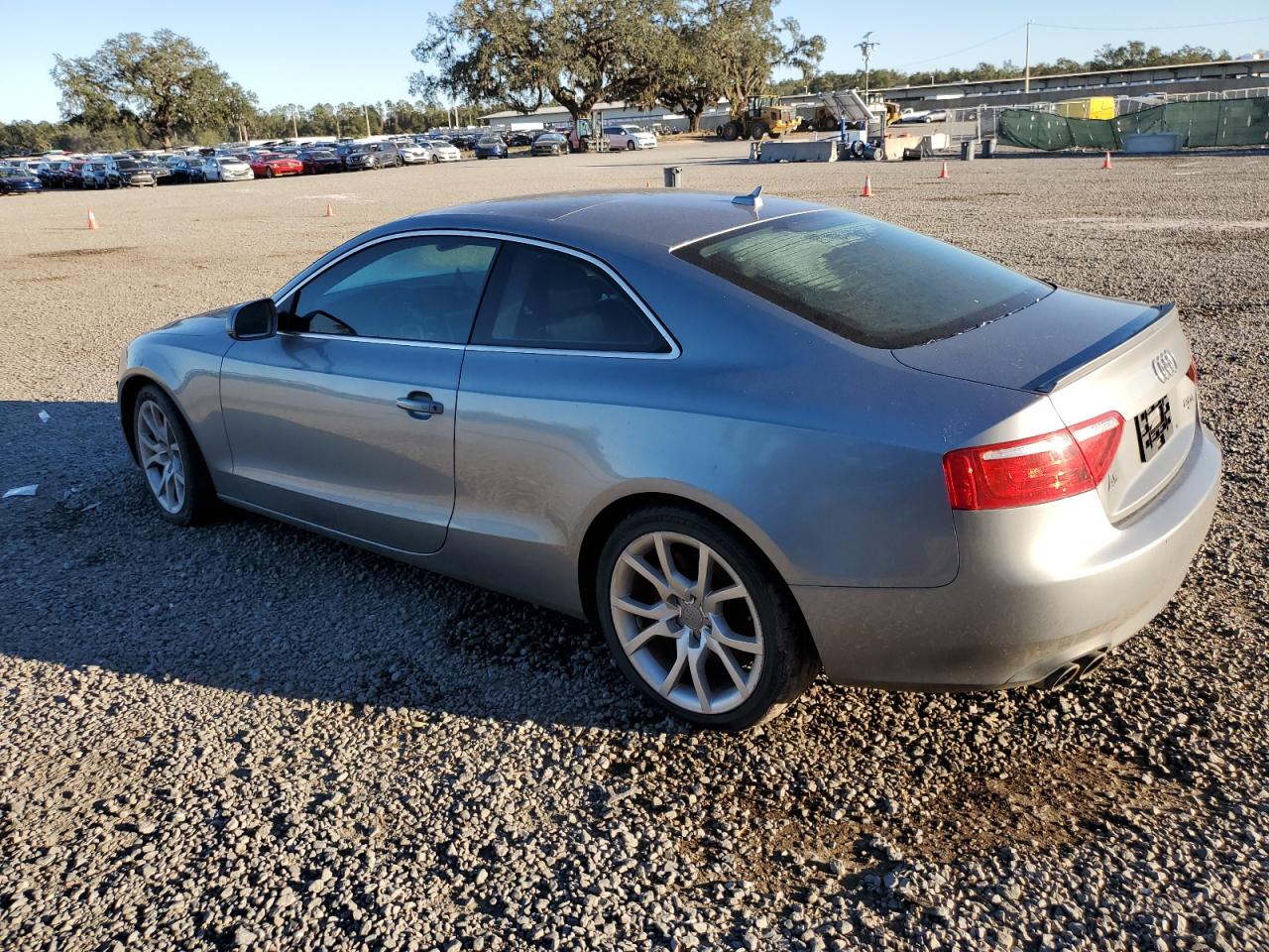 2011 Audi A5 Premium Gray vin: WAUCFAFR7BA024121