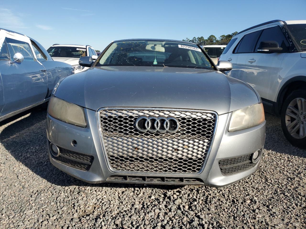 2011 Audi A5 Premium Gray vin: WAUCFAFR7BA024121