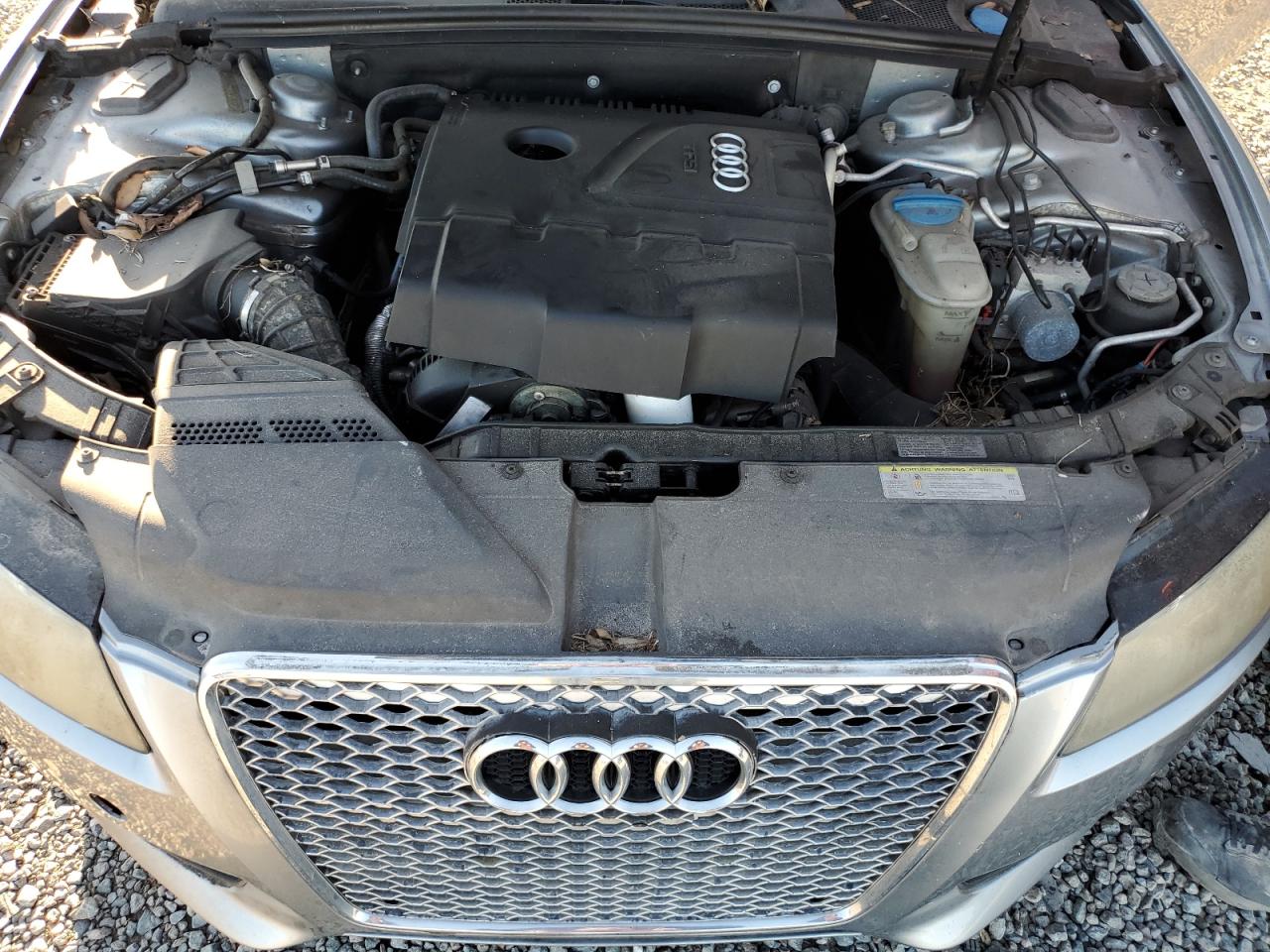 2011 Audi A5 Premium Gray vin: WAUCFAFR7BA024121