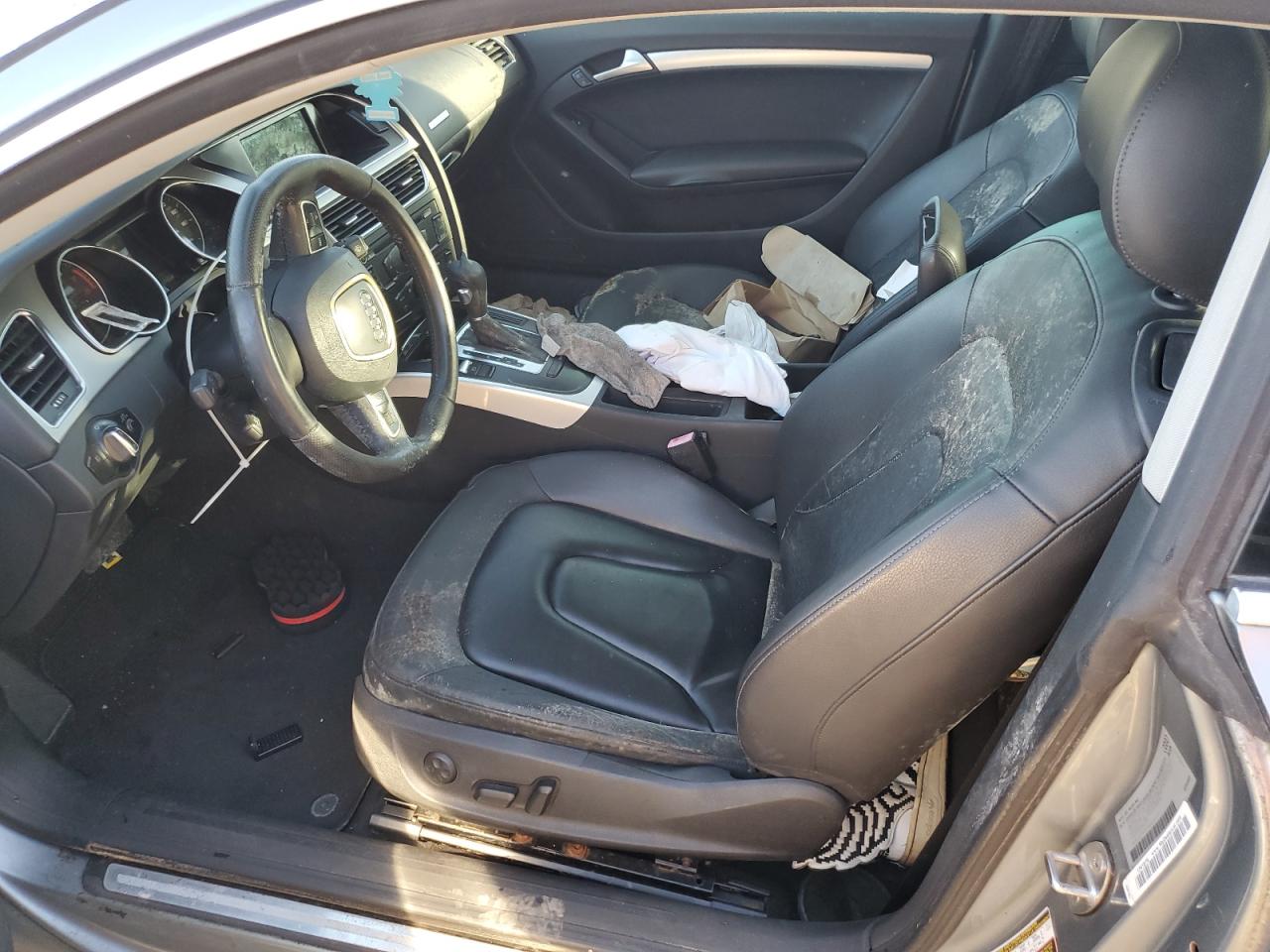 2011 Audi A5 Premium Gray vin: WAUCFAFR7BA024121