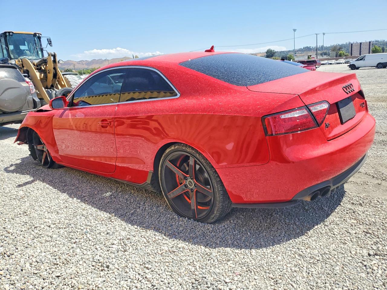2012 Audi A5 Premium Red vin: WAUCFAFR7CA045987