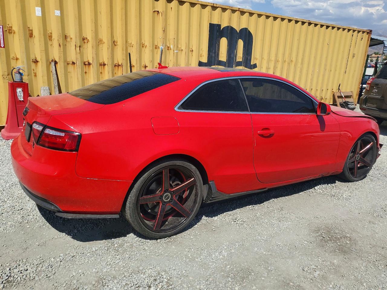 2012 Audi A5 Premium Red vin: WAUCFAFR7CA045987