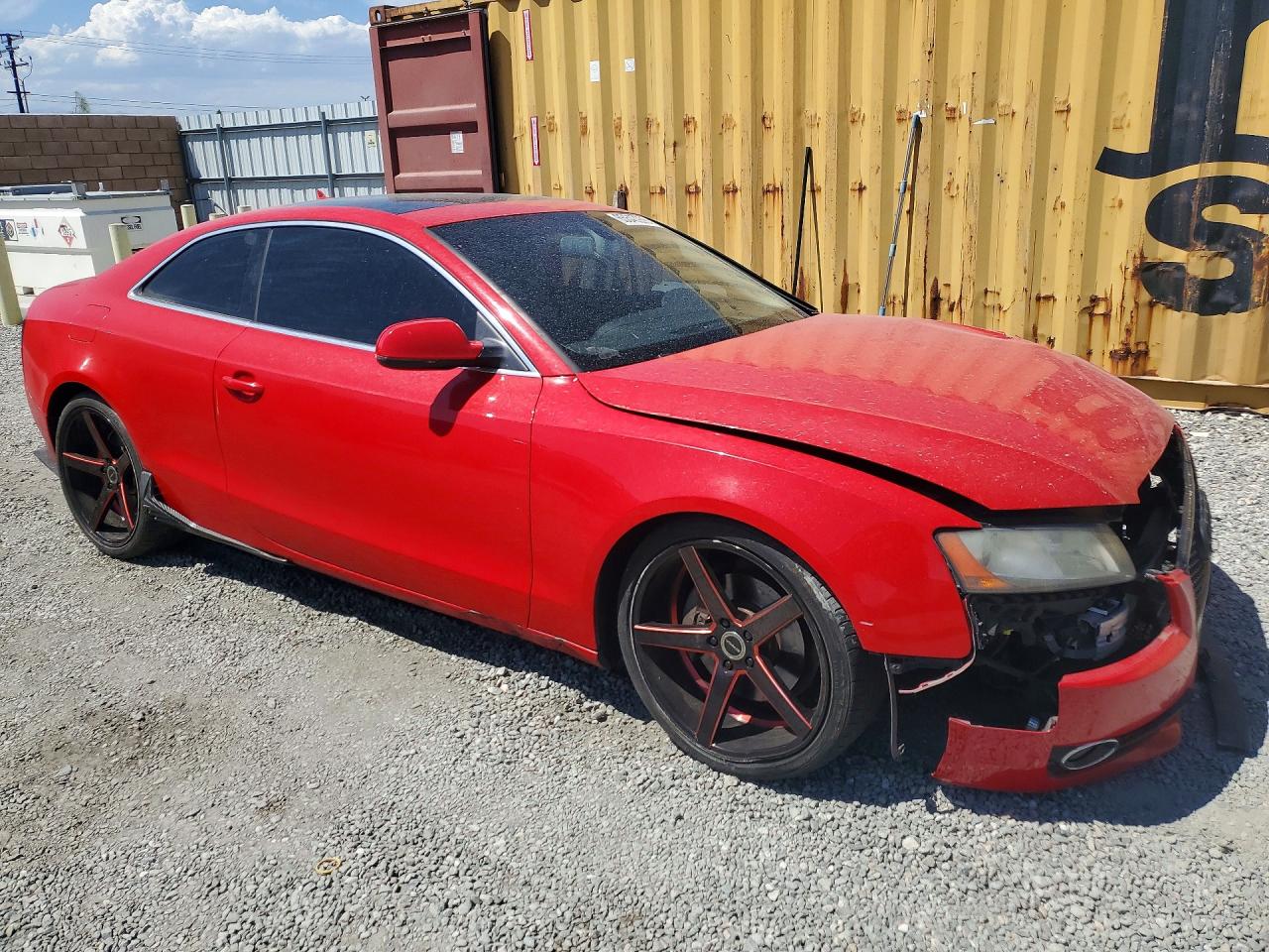 2012 Audi A5 Premium Red vin: WAUCFAFR7CA045987