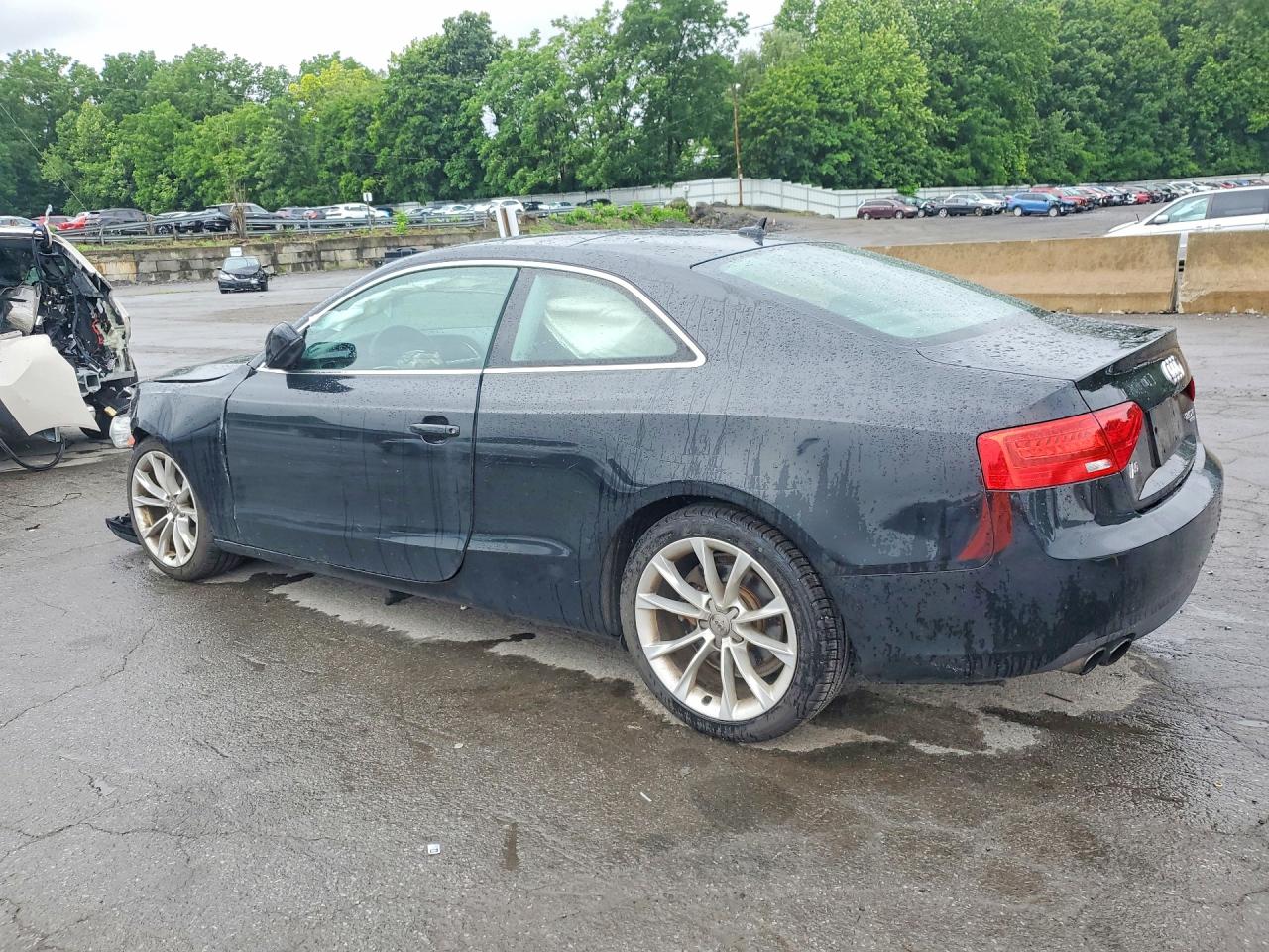 2013 Audi A5 Premium Black vin: WAUCFAFR8DA041285