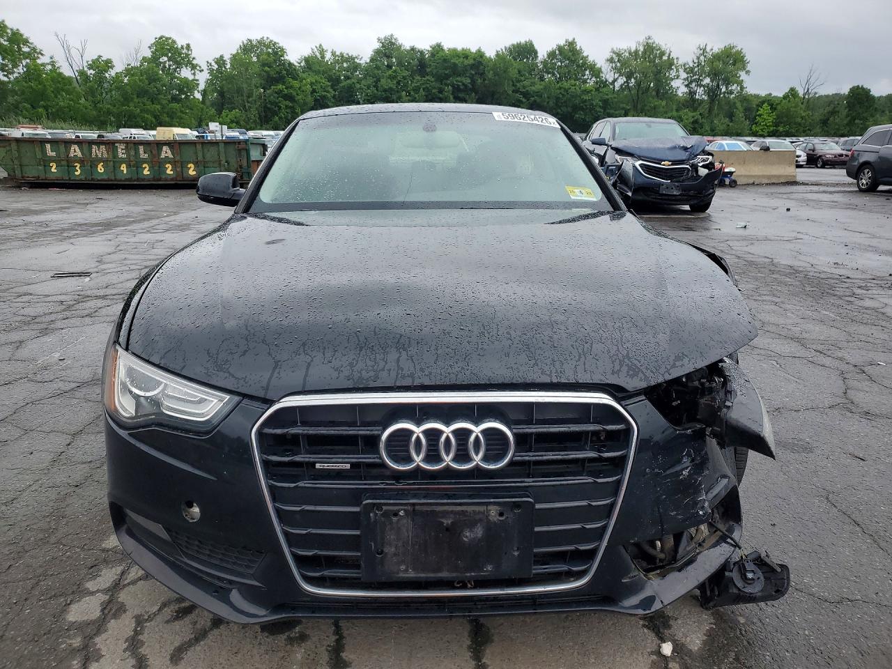 2013 Audi A5 Premium Black vin: WAUCFAFR8DA041285