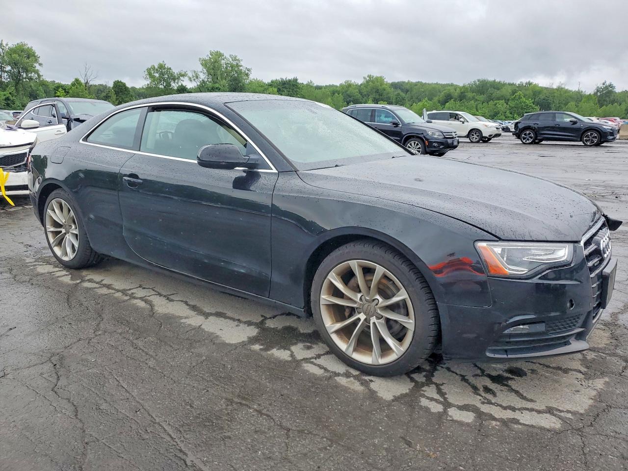 2013 Audi A5 Premium Black vin: WAUCFAFR8DA041285