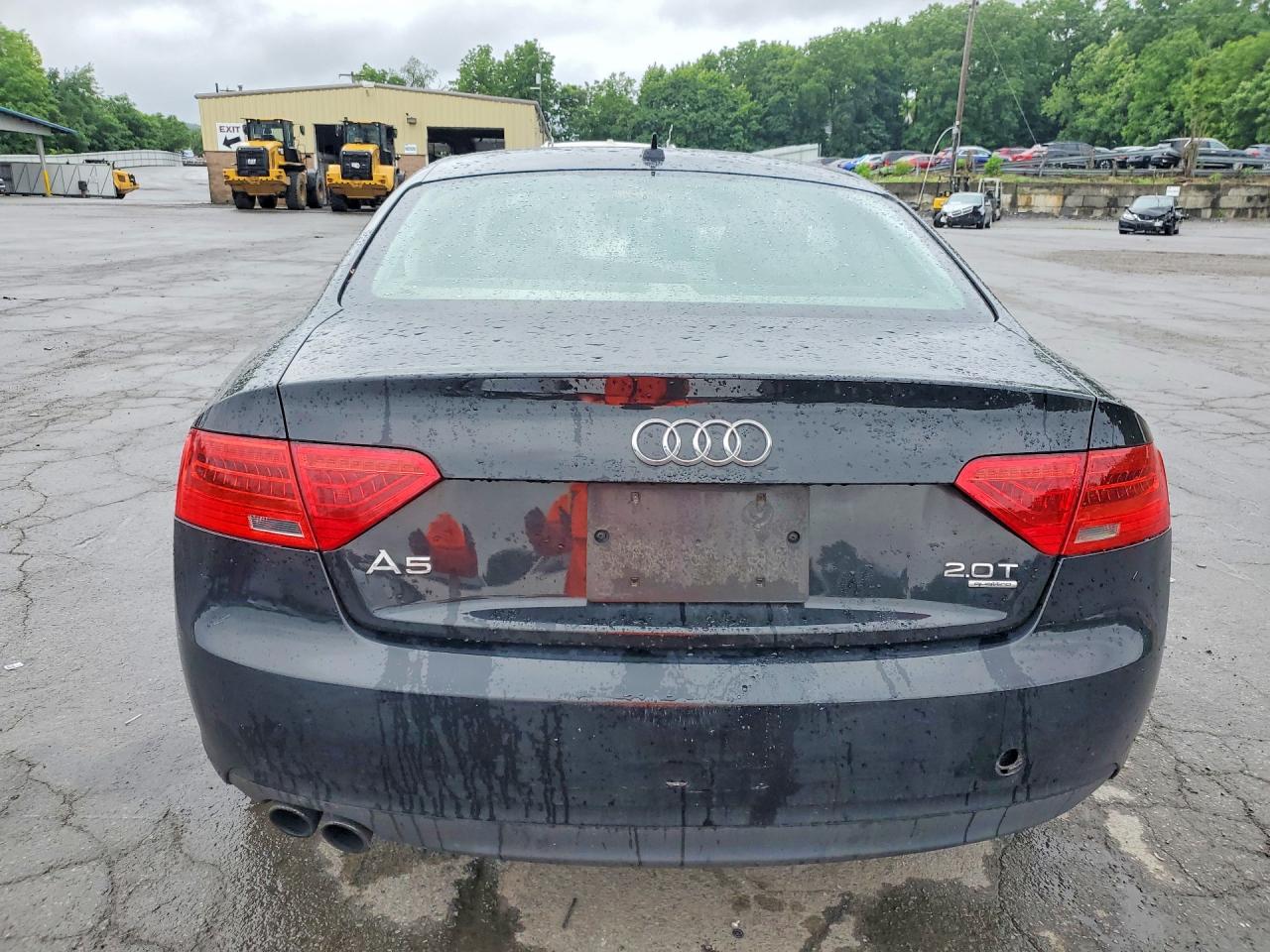 2013 Audi A5 Premium Black vin: WAUCFAFR8DA041285